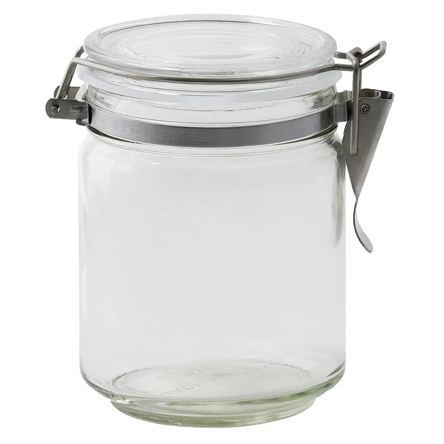 Premium Ishizuka Glass Soda Glass Airtight Storage Jar - BPA-Free, Antibacterial, Leak-Proof Food Container for Kitchen Pantry Organization, Meal Prep & Herb Storage