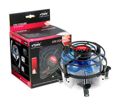 Spire Storm 954 CPU Cooler SP954S7 - High Performance Cooling for Intel LGA 1156 & 1366 Sockets - Ideal for Gaming PCs & Workstations