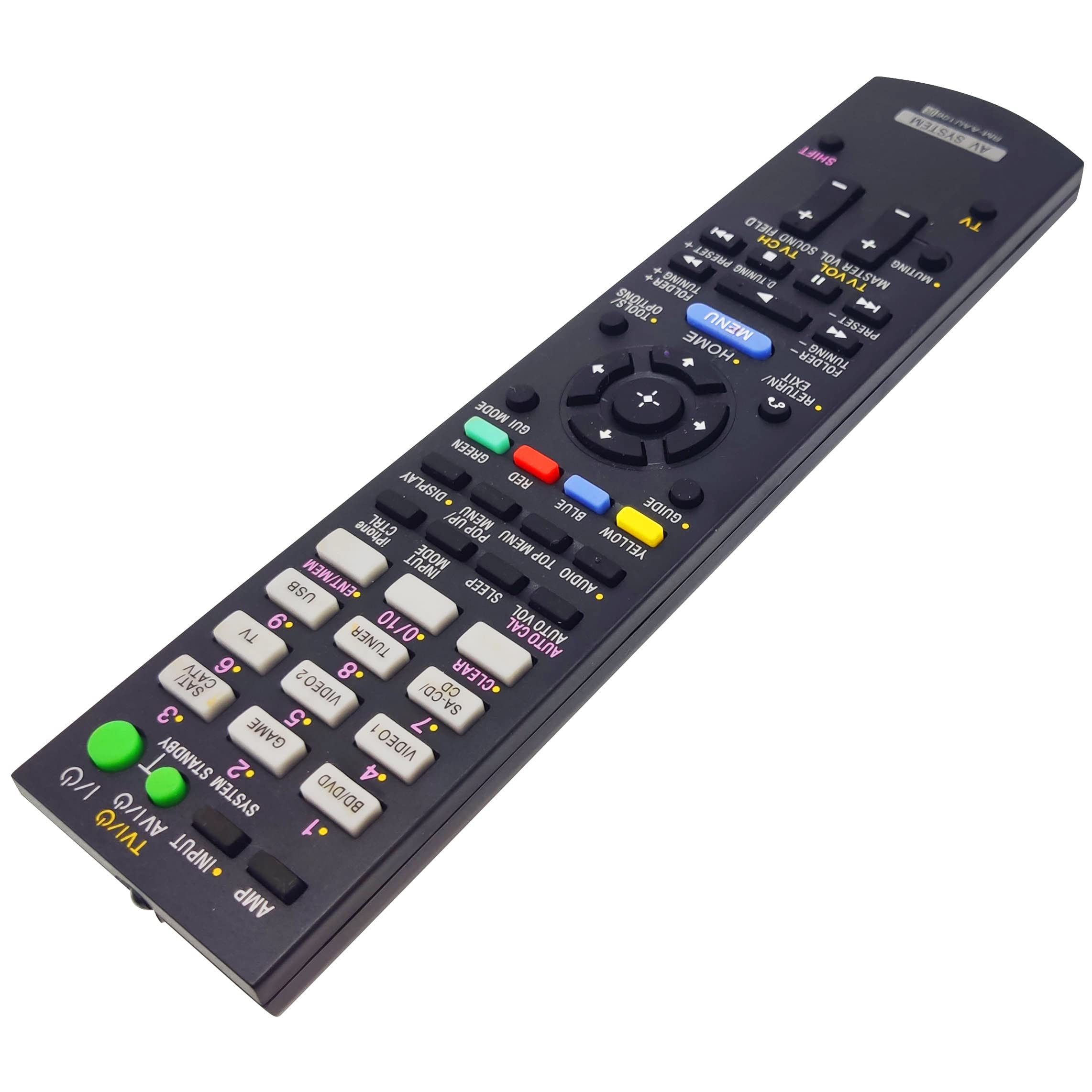 Original Sony RM-AAU106 AV Receiver Remote Control Replacement for STR-DH730, STR-DH830, STR-DH720, STR-DH720HP - Perfect for Home Theater & Entertainment Systems