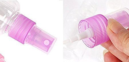 Worison 100ml Empty Refillable Fine Mist Spray Bottle - 3 Pack Random Color - Ultra-Fine Mist Pump for Skincare, Haircare, Essential Oils, Travel & Home Use - Perfect for DIY Beauty, Aromatherapy & Hydrating Sprays