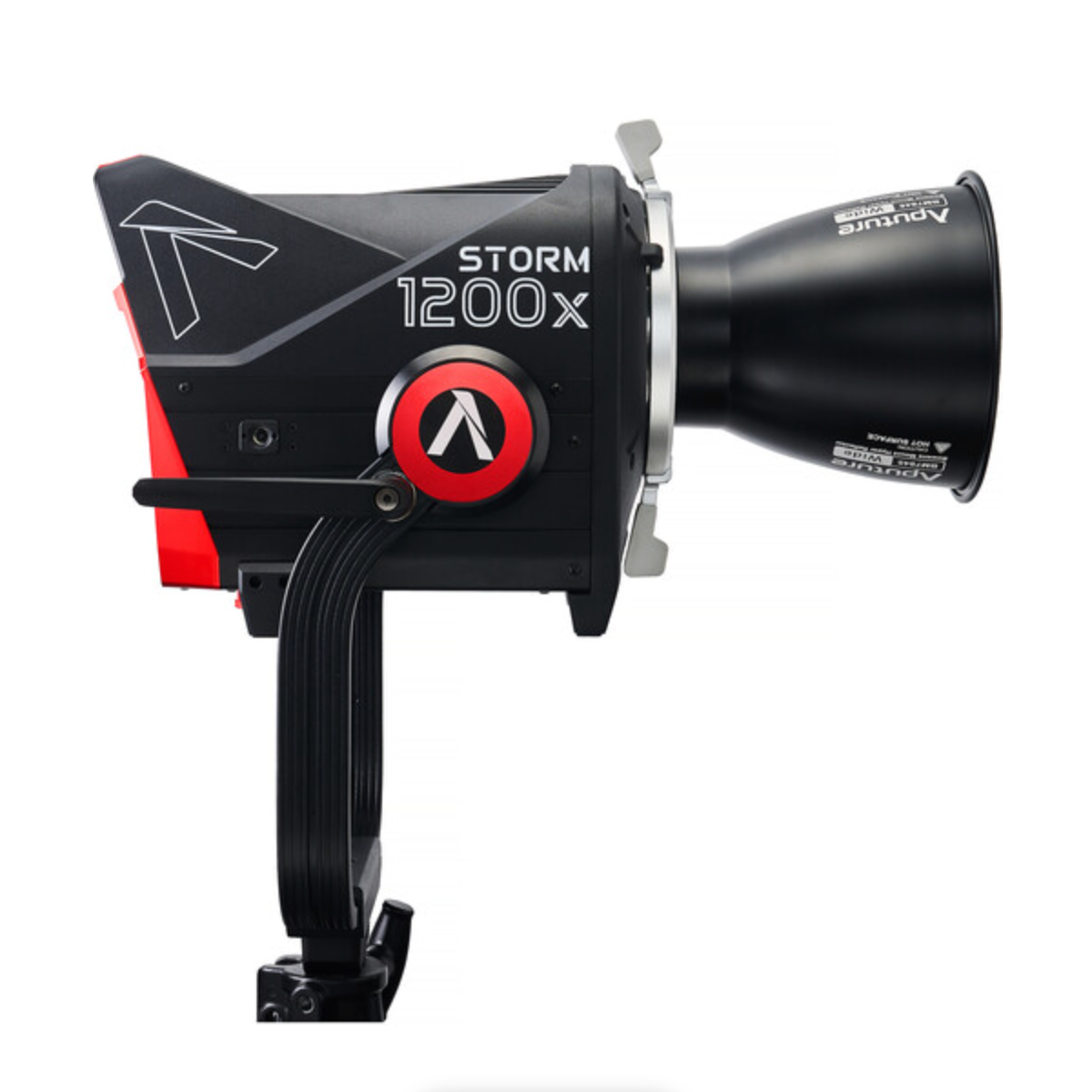 Aputure STORM 1200x LED Light Kit with Wide Reflector - Professional Studio Lighting for Photography, Videography & Film Production - Perfect for YouTube, TikTok, Live Streaming & Indoor Shooting