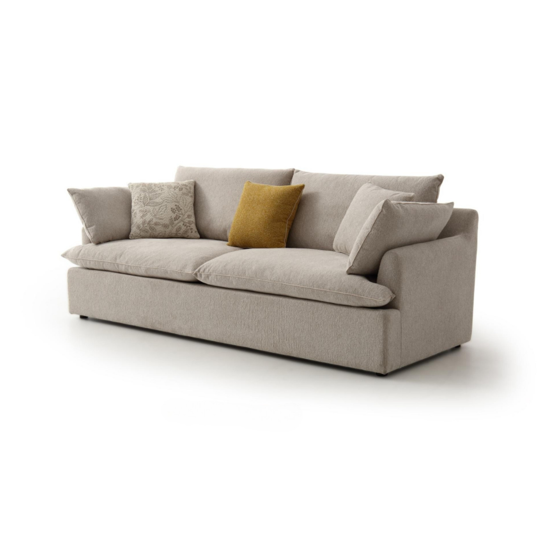 Fabrizio Fabric Sofa - Modern Comfortable Living Room Couch for Home, Office & Lounge | Perfect for Relaxing, Entertaining & Stylish Decor