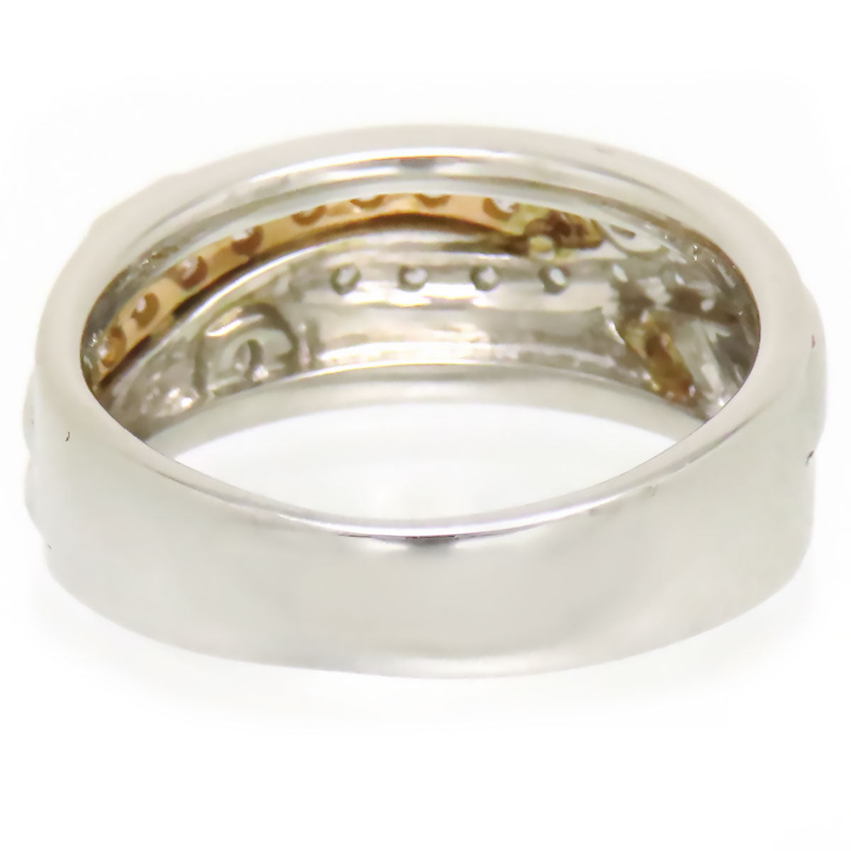18K Gold & Platinum Diamond Ring for Women - Elegant Wedding, Engagement, Anniversary Jewelry Gift - Perfect for Proposals, Bridal, and Special Occasions