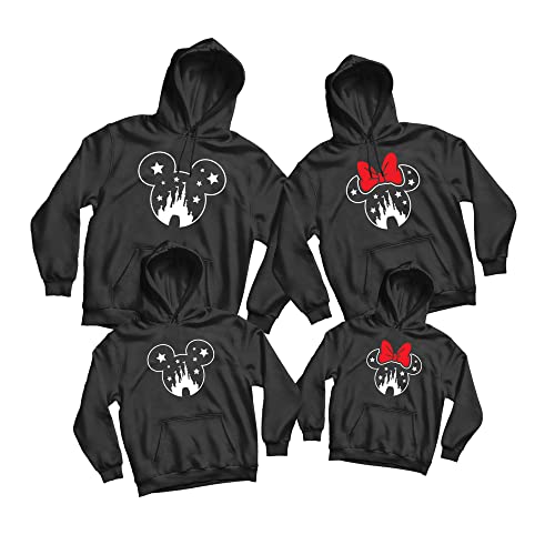 Natural Cotton Underwear & Mickey Minnie Mouse Hoodies - Disney Magic Kingdom Hooded Sweatshirts for Women & Men | Cozy Lounge Wear & Theme Park Outfits