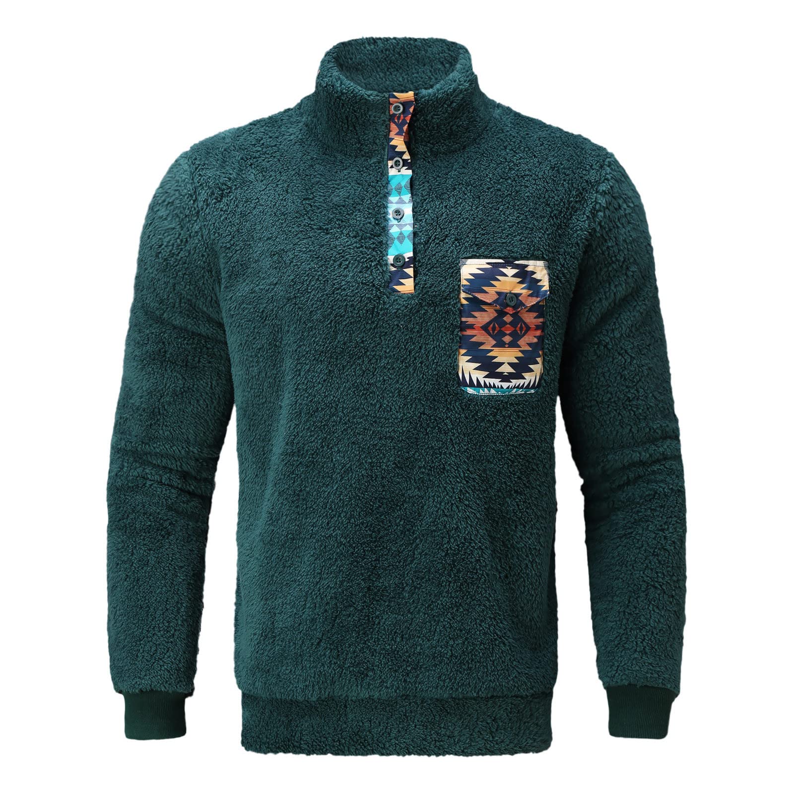 Men's Casual Open Hoodies - Solid Color Stand-Up Collar Sweater Coat for Spring & Winter | Outdoor Activities, Streetwear, Layering Fashion