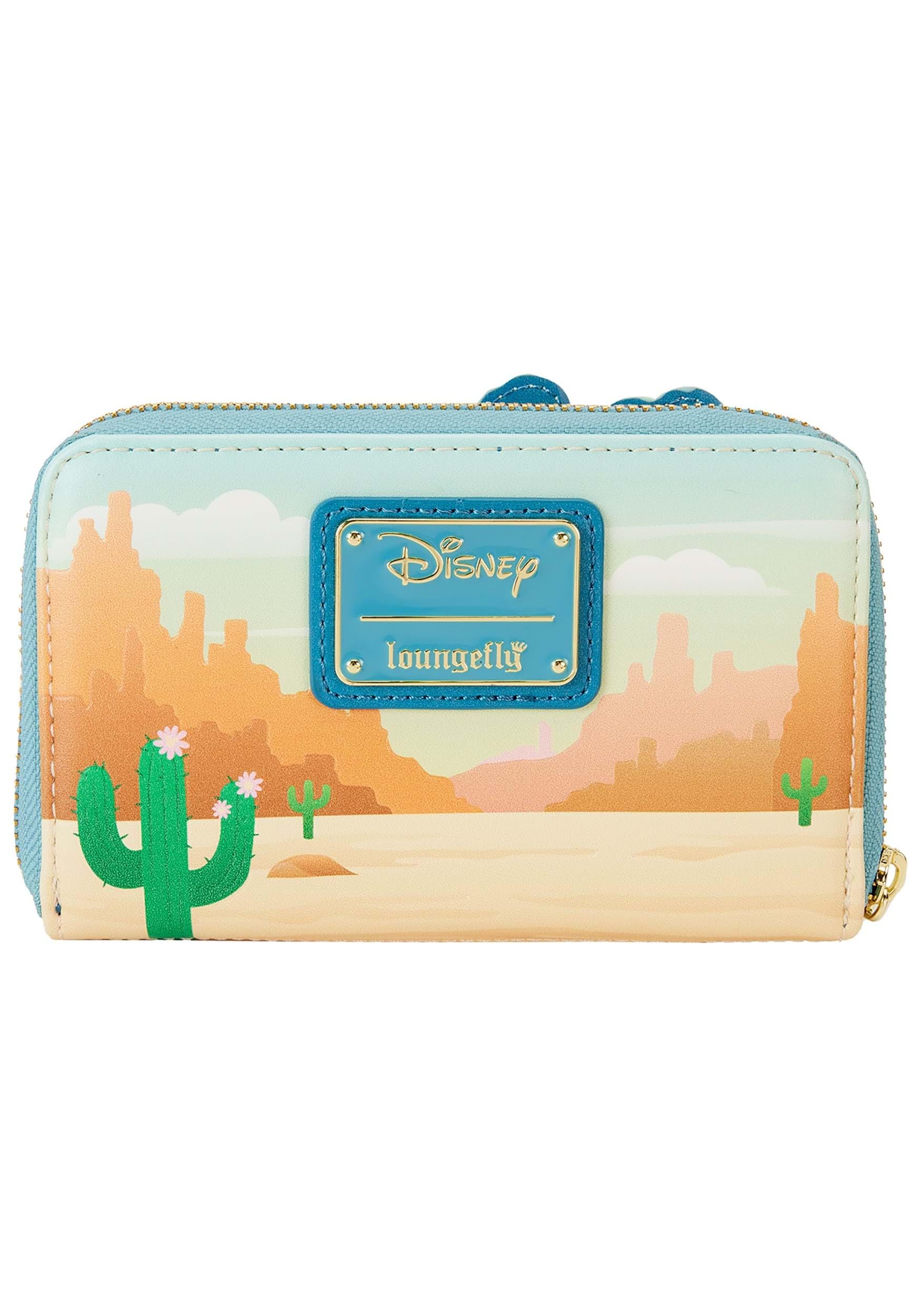 Loungefly Disney Western Mickey & Minnie Wallet - Cute Leather Wallet for Women | Disney Accessories for Collectors, Theme Park Visits & Everyday Use
