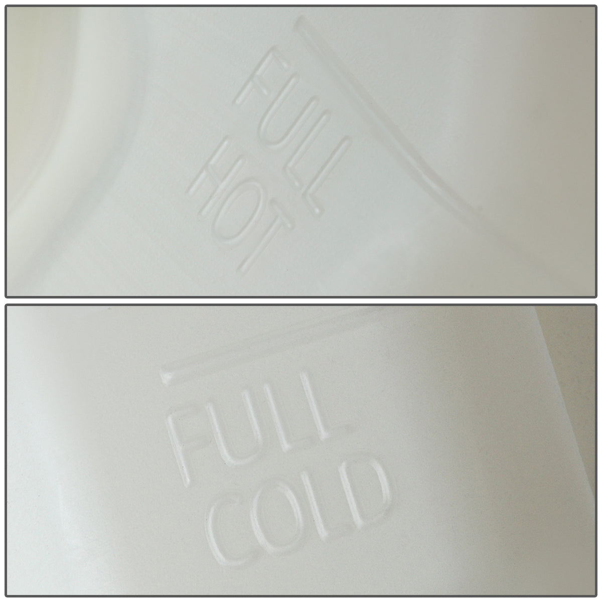 08-11 Ford Focus Coolant Reservoir Tank Replacement - OEM Fit Plastic Coolant Overflow Bottle - Perfect for Engine Cooling System Maintenance & Repair