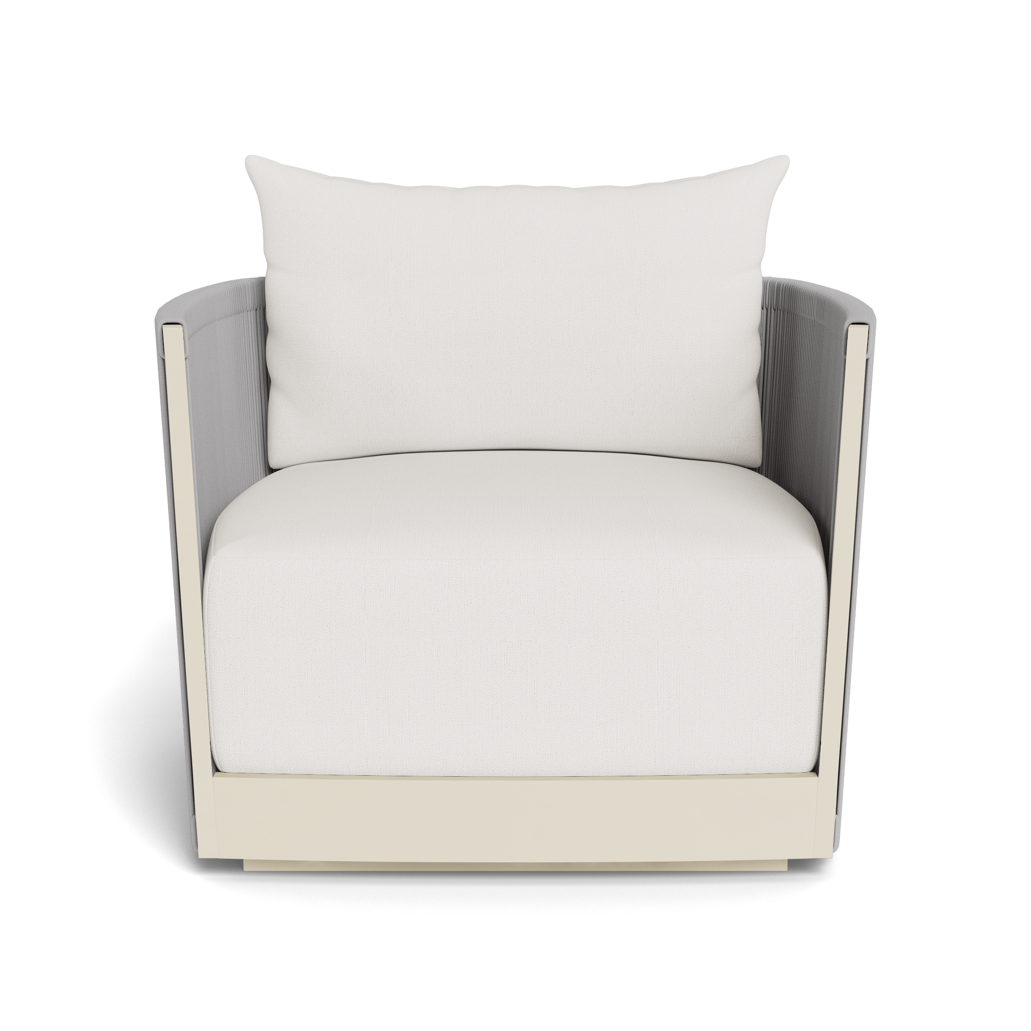 Antigua Swivel Lounge Chair - Modern Patio Furniture for Outdoor Relaxation, Garden, Poolside & Backyard Comfort