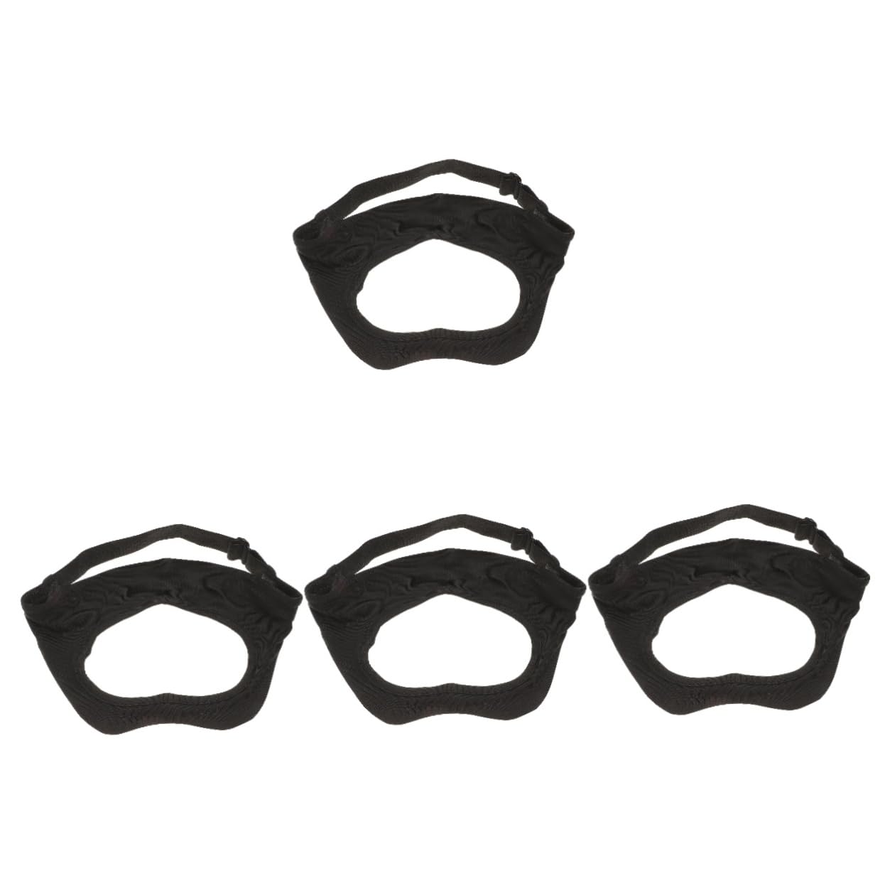 OSALADI Set of 4 Fast-Drying VR Sleep Masks for Virtual Reality Headsets - Perfect for Travel, Gaming Breaks & Eye Protection