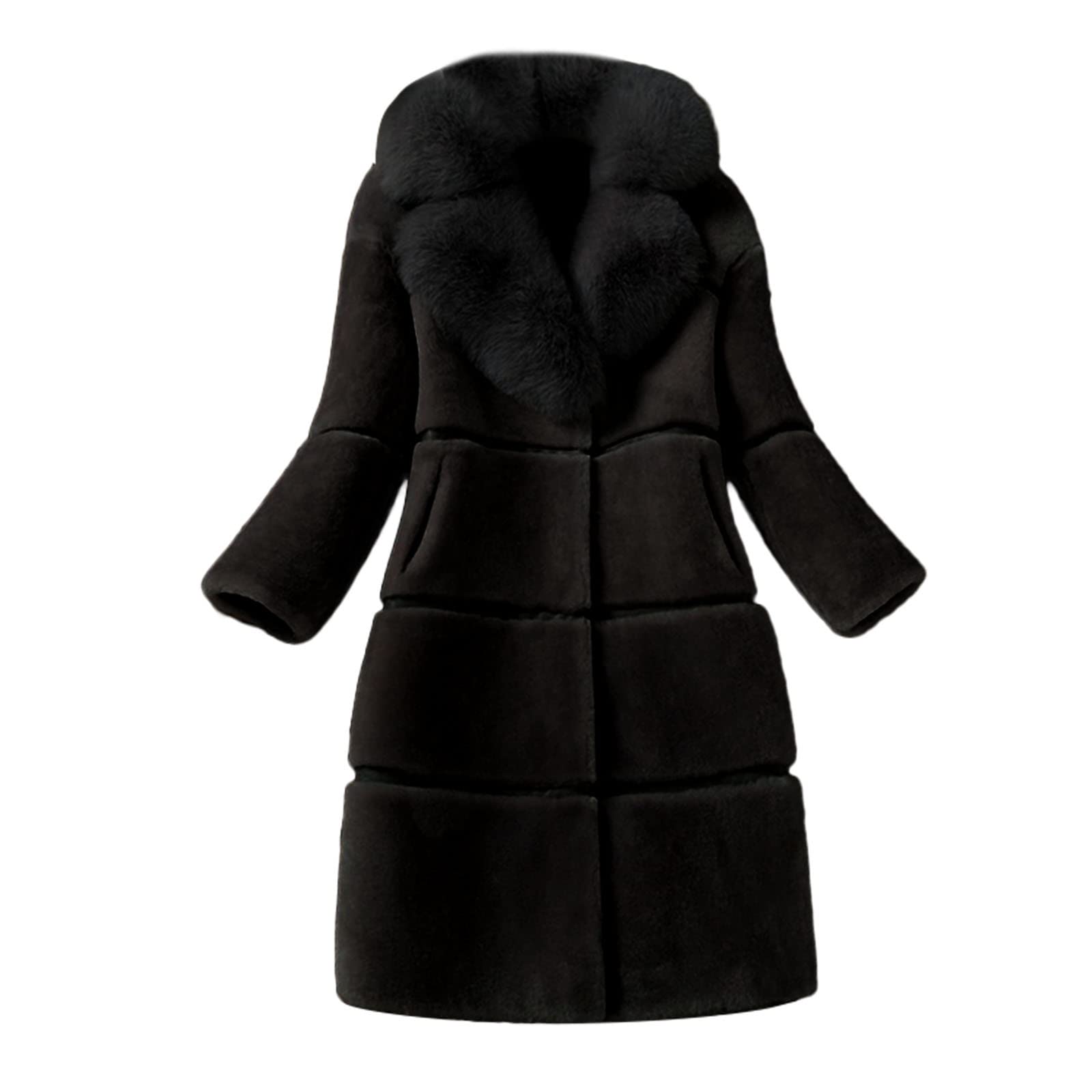 Women's Long Cardigan with Lapel & Button Down - Casual Plaid Shacket Jacket for Fall & Winter | Tartan Coat for Office, Travel & Everyday Wear