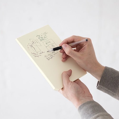 MD Paper Pad / Midori DESIGNPHIL Premium Notebook - High-Quality Japanese Writing Paper for Journaling, Sketching & Note Taking - Perfect for Artists, Students & Office Use