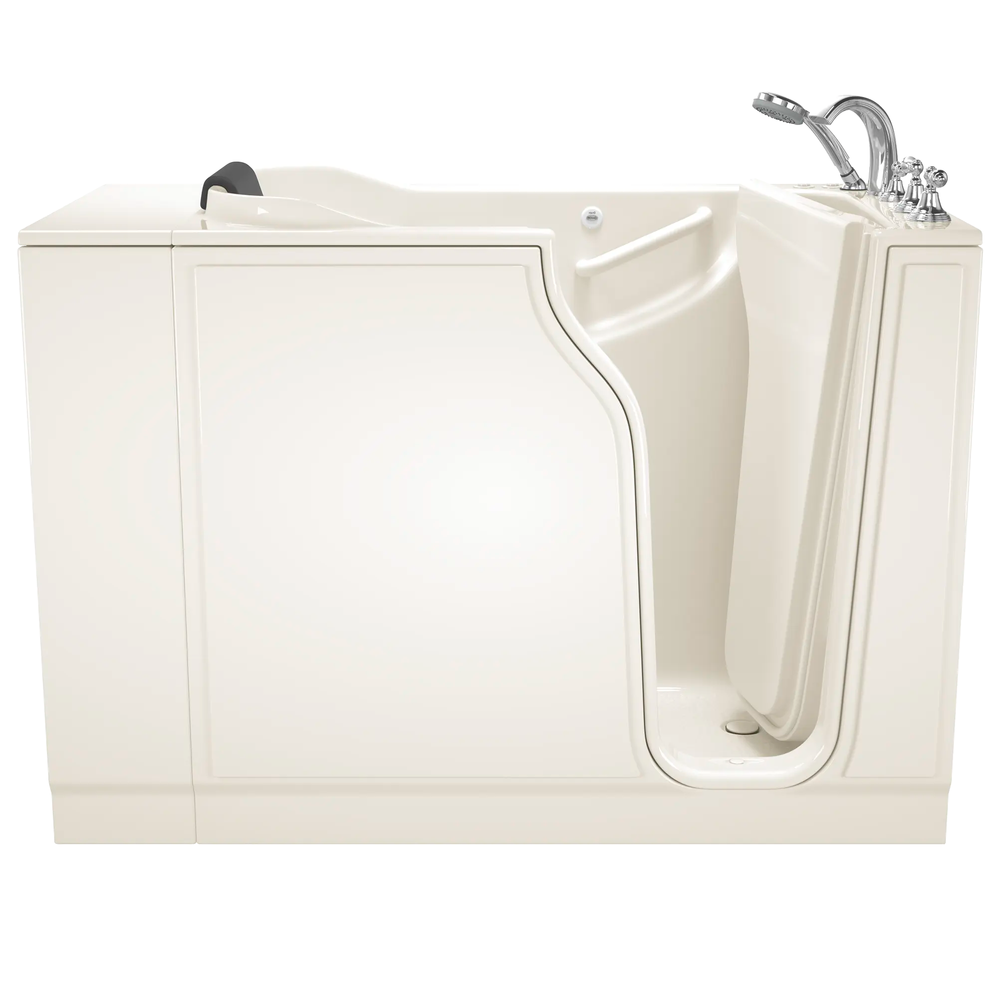 Premium 30 x 52 Inch Walk-in Bathtub with Air Spa & Whirlpool System - Right Hand Drain & Faucet - Gelcoat Finish for Ultimate Relaxation - Ideal for Elderly & Mobility Needs