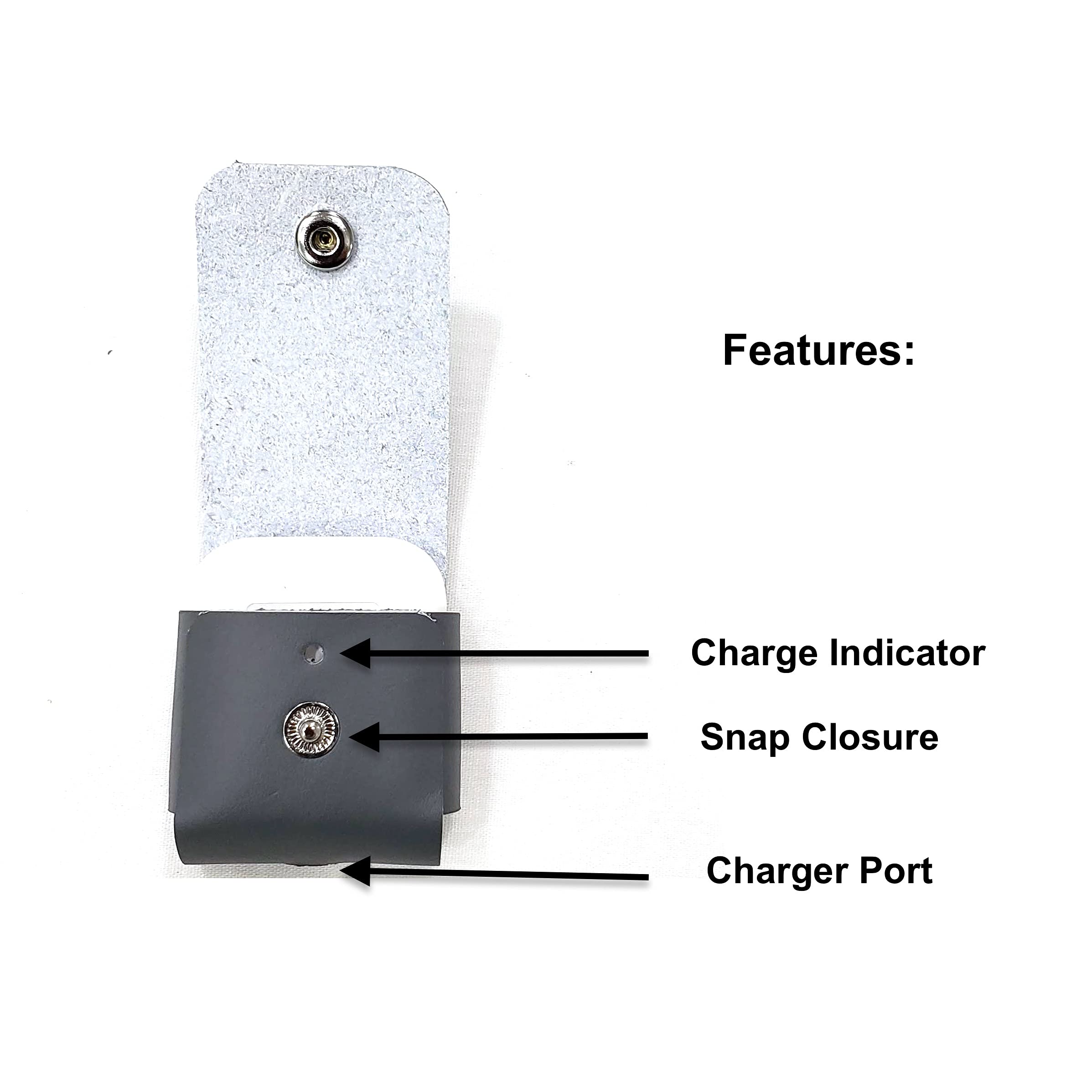 Genuine Leather AirPod 1 & 2 Case - Handmade in USA for Daily Protection