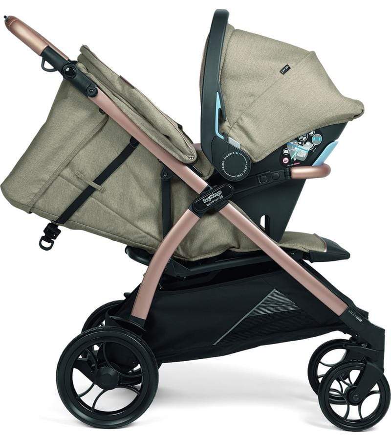 Peg Perego Booklet 50 Lightweight Compact Stroller for Travel & Everyday Use - Perfect for Urban Parents & On-the-Go Families