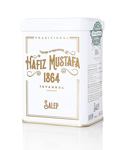Hafiz Mustafa 1864 Istanbul Turkish Tea & Coffee Gift Set - 6 Tins Variety Pack (Pomegranate Tea, Apple Tea, Black Tea, Turkish Coffee, Mastic Gum Coffee, Salep) - Perfect for Birthday, Christmas Gifts, Home Enjoyment & Turkish Cultural Experience