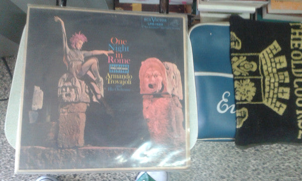 Armando Trovaioli & His Orchestra - One Night In Rome Vinyl LP Album (VG+ Condition) | Italian Jazz Soundtrack Music for Romantic Evenings & Dinner Parties