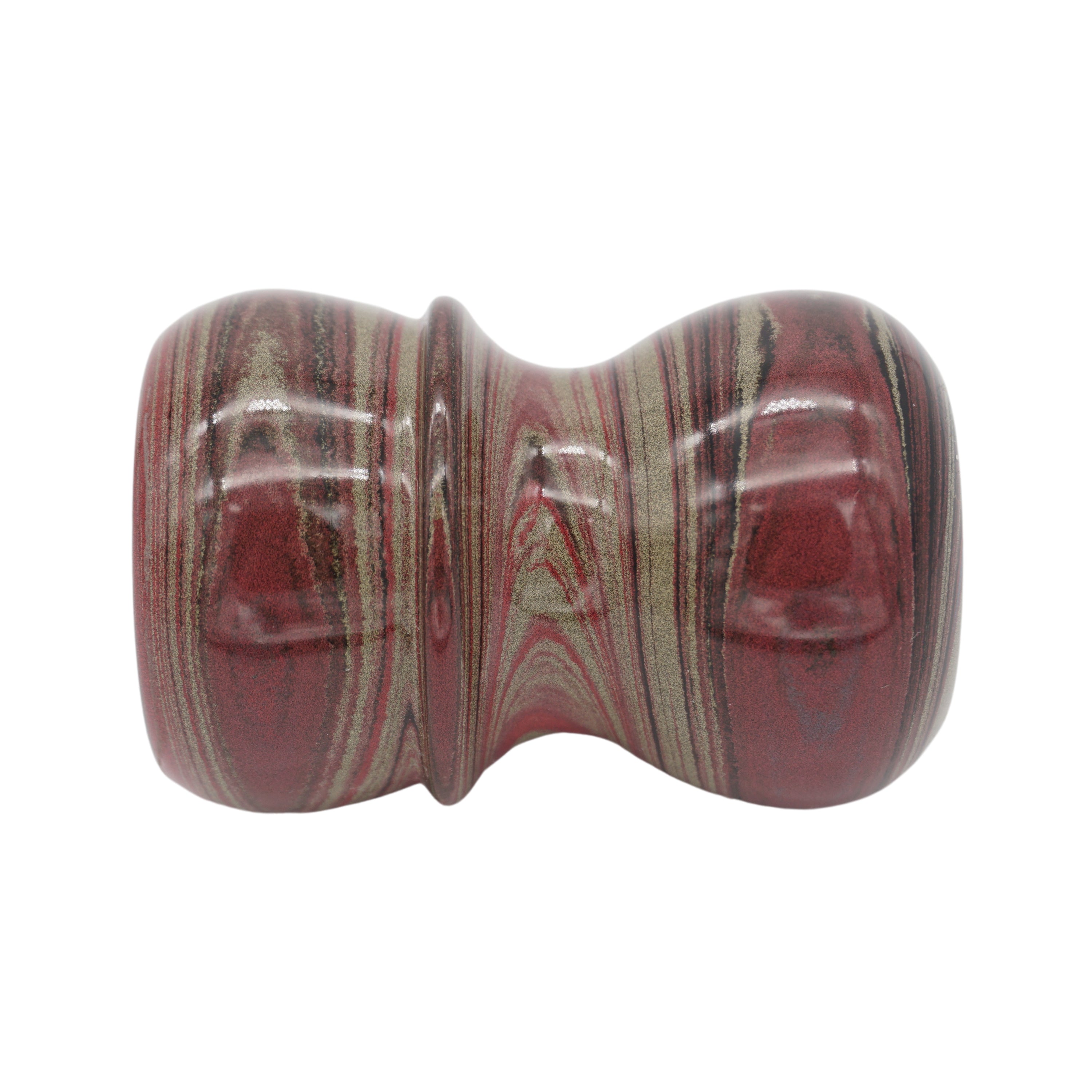 Premium Mars Ebonite Handmade Shaving Brush Handle - Fits 24mm & 26mm Knots - Perfect for Wet Shaving & Grooming Gifts for Men