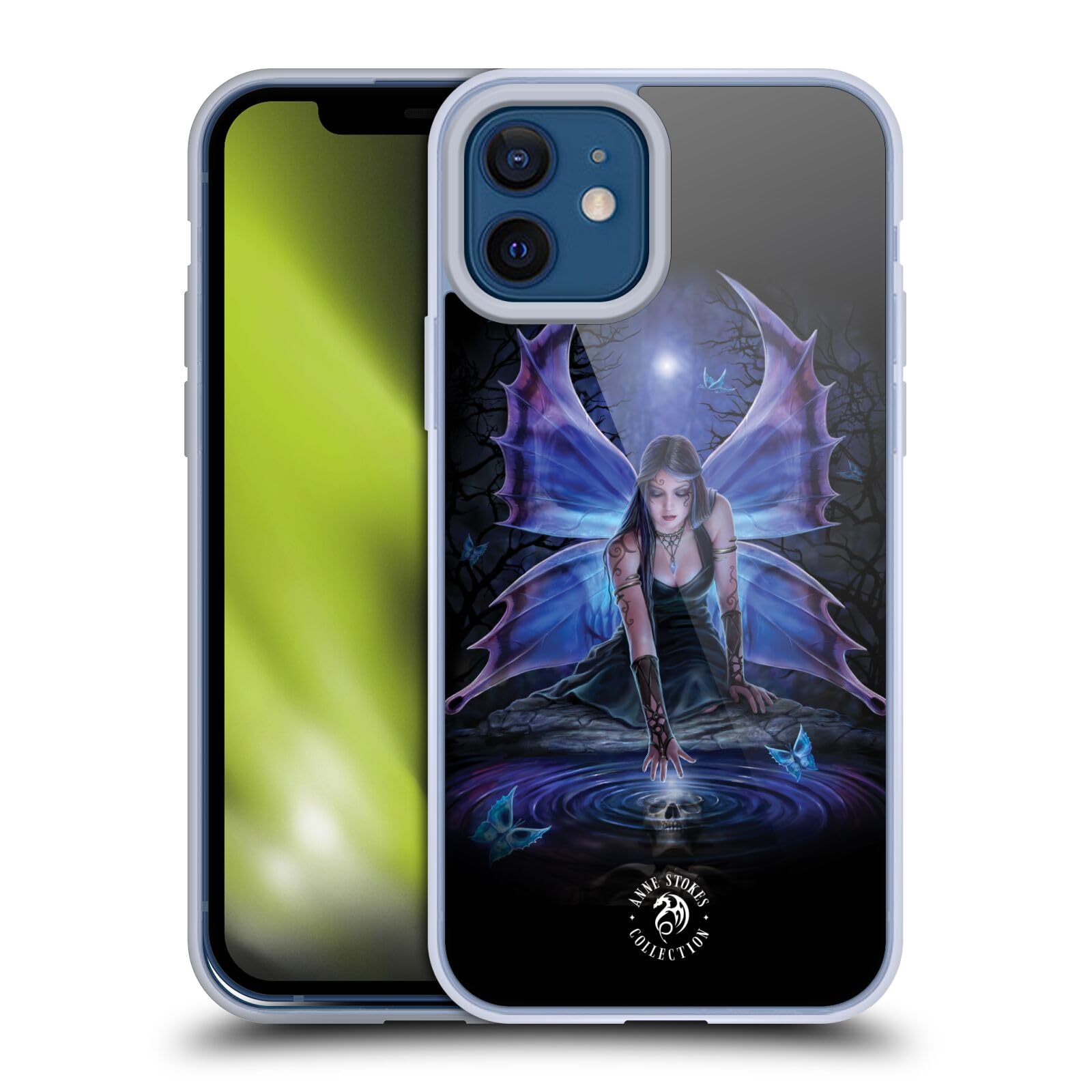 Officially Licensed Anne Stokes Immortal Flight Fairies Soft Gel Case for Apple iPhone 12 & iPhone 12 Pro - Protective Phone Cover with Fantasy Art Design - Perfect for Daily Use, Gifts & Fairy Theme Lovers