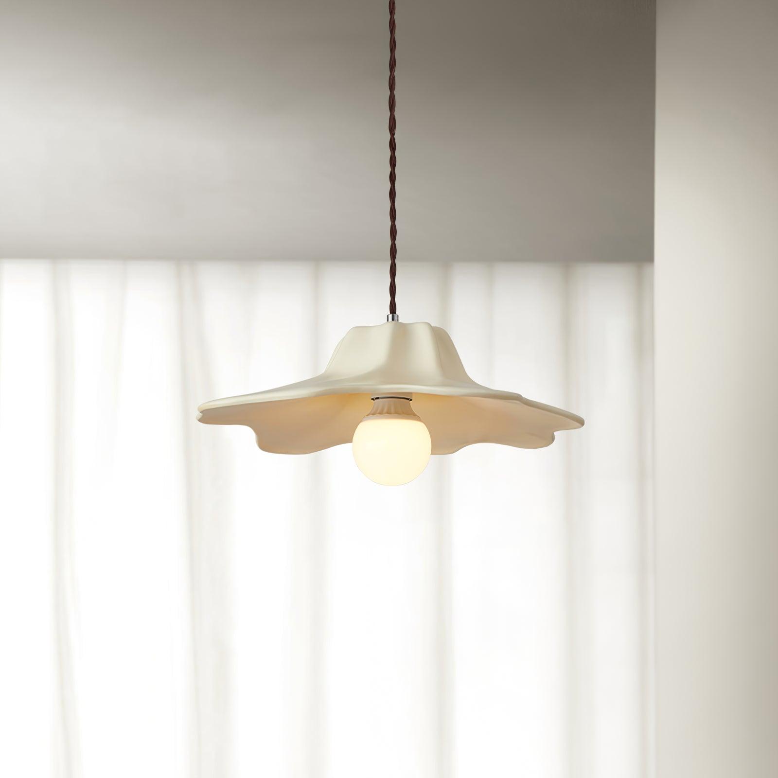 Modern Alien Pendant Lamp - Unique UFO-Inspired Ceiling Light Fixture for Living Room, Bedroom & Dining Room Decor - Perfect for Sci-Fi Themed Home Interiors