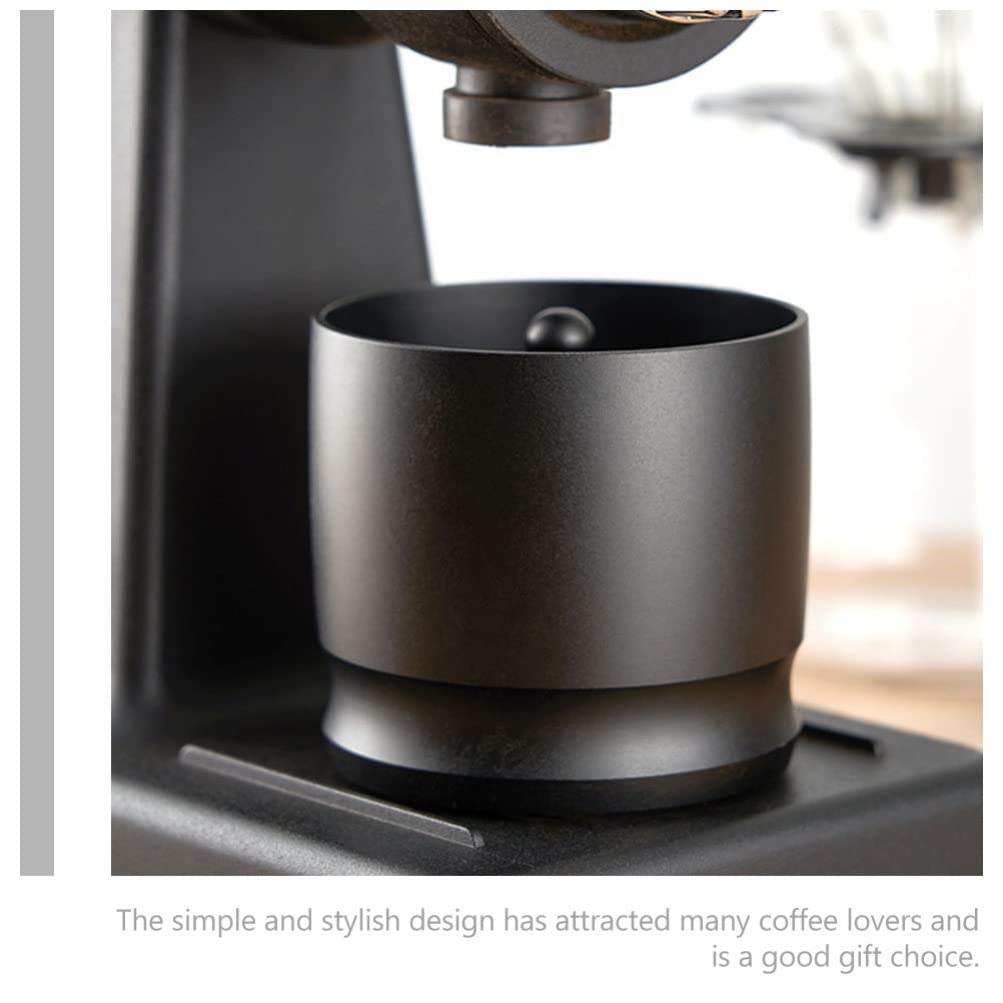 Premium Aluminum Alloy Coffee Powder Storage Cup - Durable Powder Holder & Receiver for Ek43 Grinder, Perfect for Home Baristas & Coffee Shops - Ideal for Espresso, Pour Over & Cold Brew Preparation