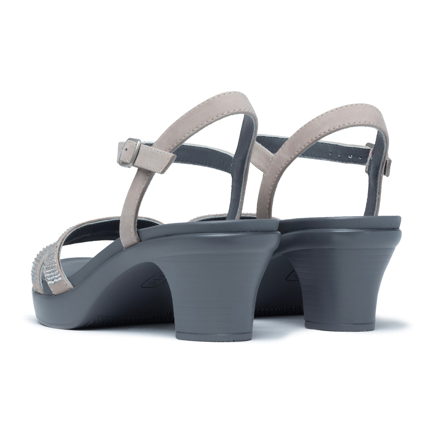 Abeo Faith Neutral Silver Women's Walking Shoes - Comfortable & Supportive for Daily Wear, Travel, and Light Hiking