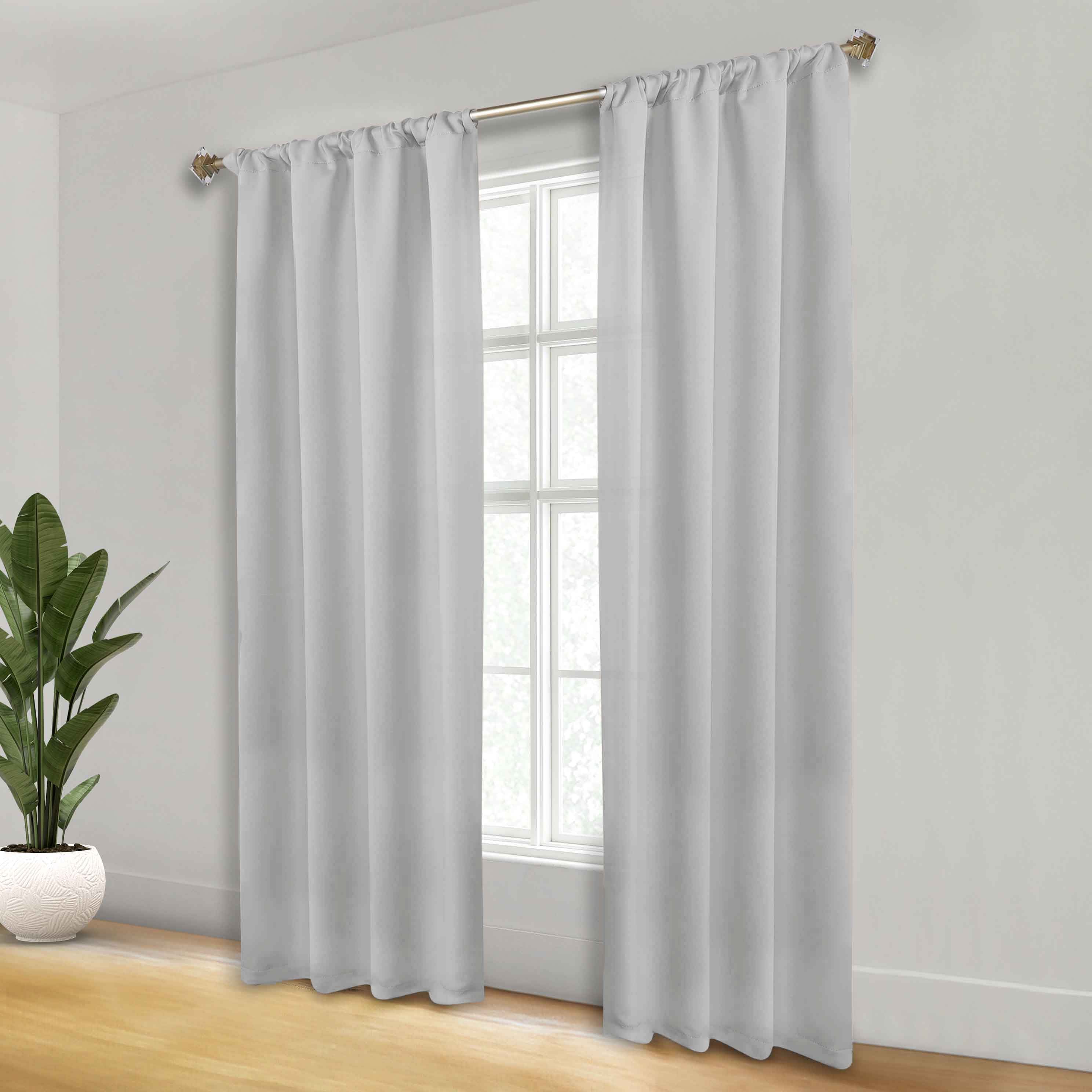Blackout Curtains for Bedroom - Machine Washable, Thermal Insulated, Noise Reducing - Set of 2 Panels - Perfect for Nursery, Home Theater & Shift Workers (42x84 Inches)
