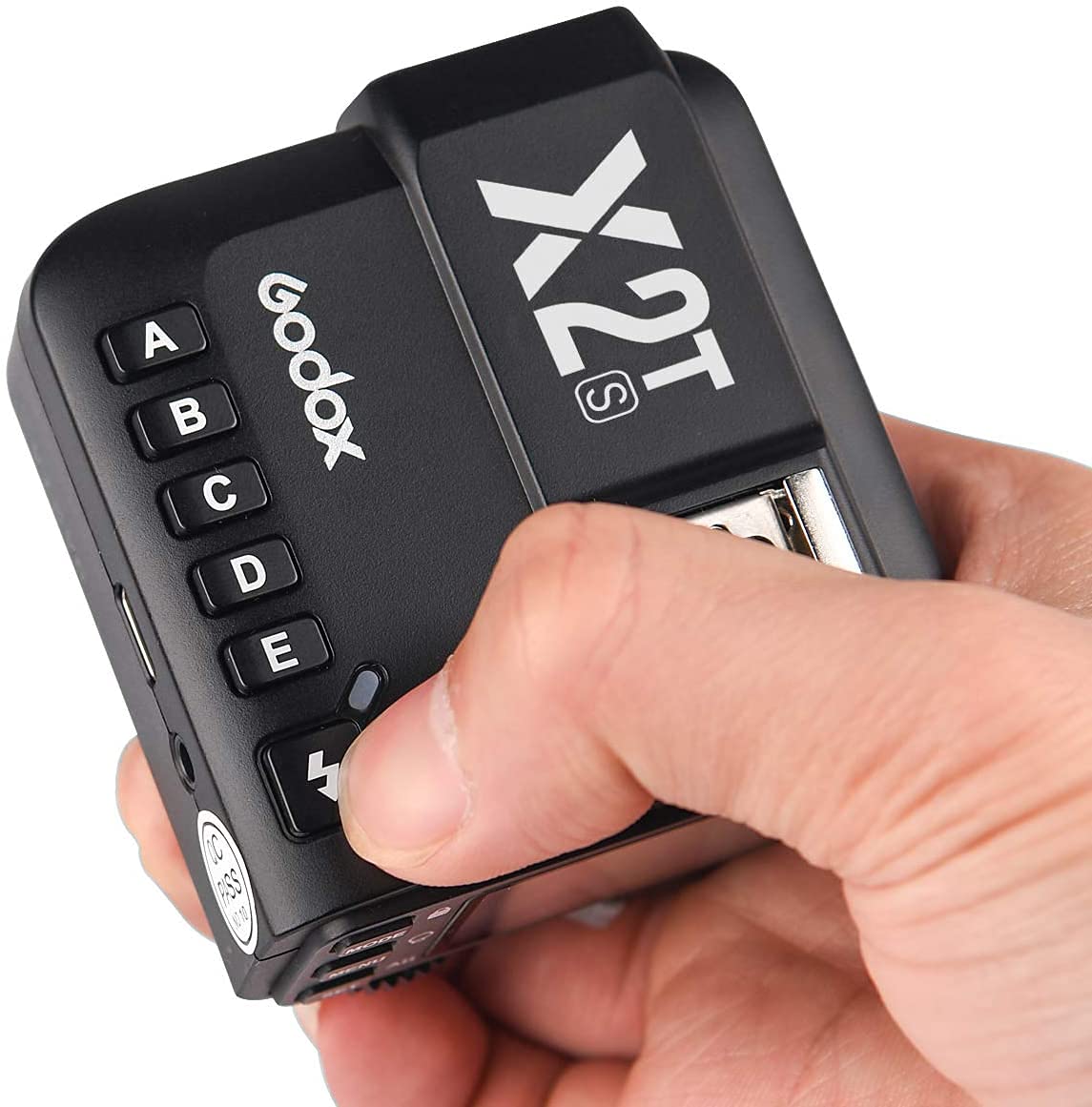 Godox X2T-S Wireless Flash Trigger Transmitter for Sony Cameras - TTL & HSS up to 1/8000s, 2.4G with Bluetooth, USB LED - Perfect for Studio, Wedding & Outdoor Photography