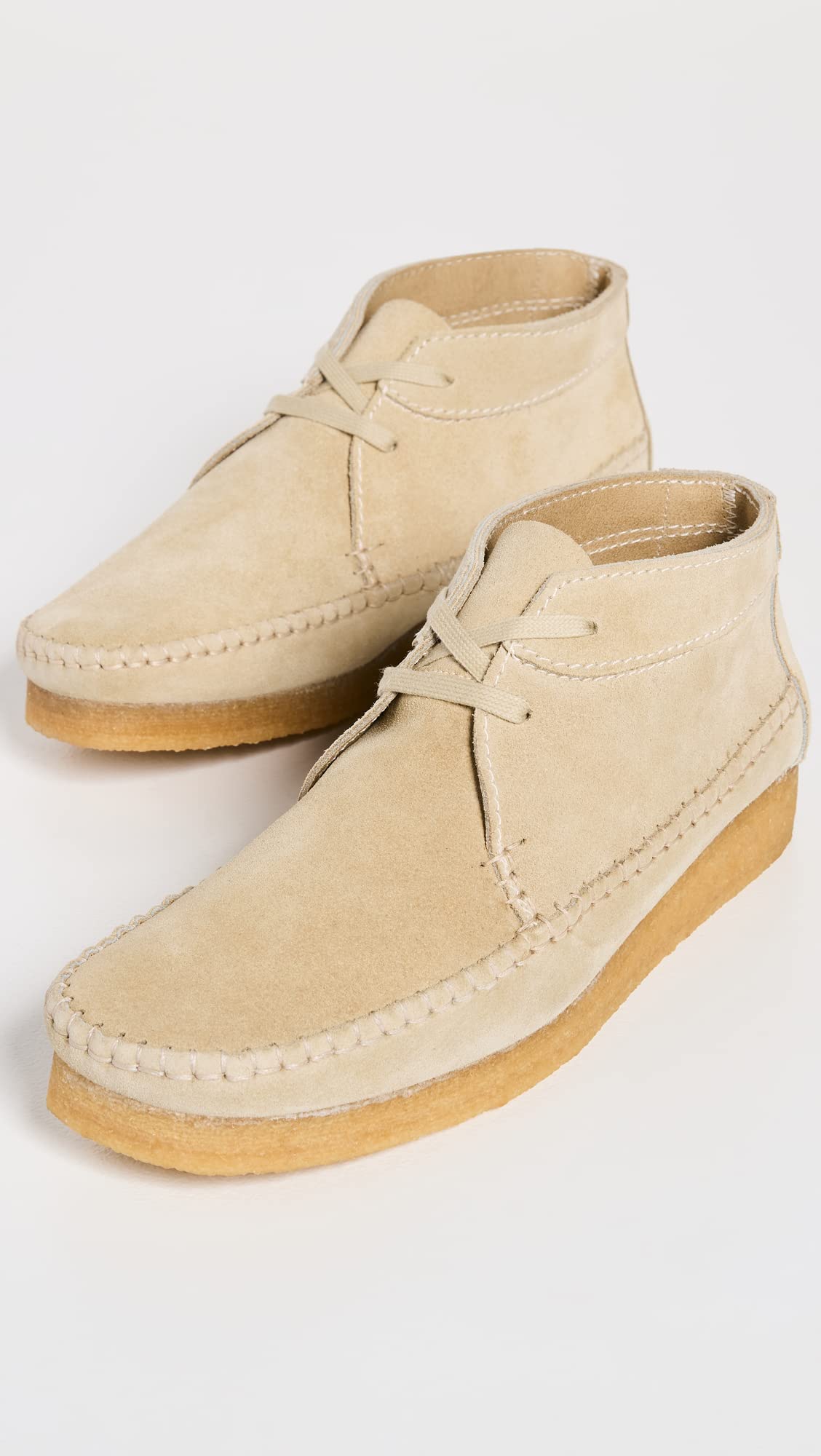 Clarks Men's Weaver Boot - Comfortable Leather Chukka Boots for Casual & Work | Perfect for Outdoor Walking, Office & Everyday Wear