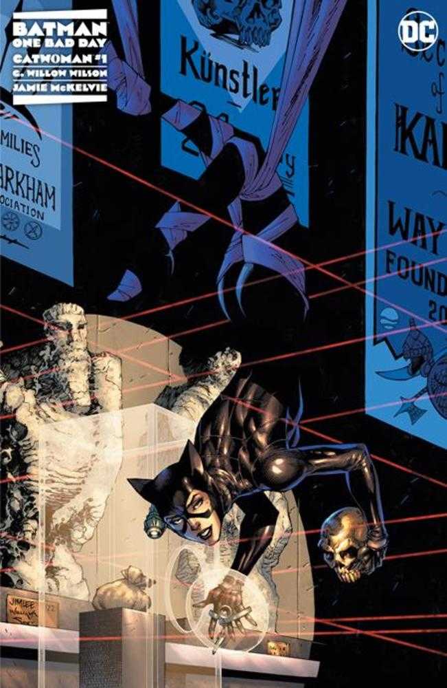 Batman One Bad Day Catwoman #1 Comic Book - Cover B Jim Lee Scott Williams & Alex Sinclair Variant | DC Comics Graphic Novel, Collectible Edition | Perfect for Superhero Fans & Comic Collectors