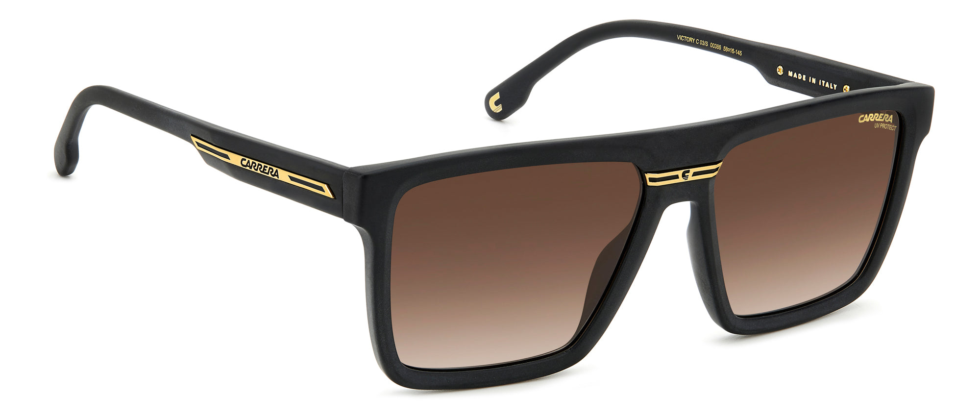 Carrera Victory C 03/S Sunglasses - Polarized UV Protection Sports Shades for Men & Women - Perfect for Running, Cycling, Driving & Outdoor Activities