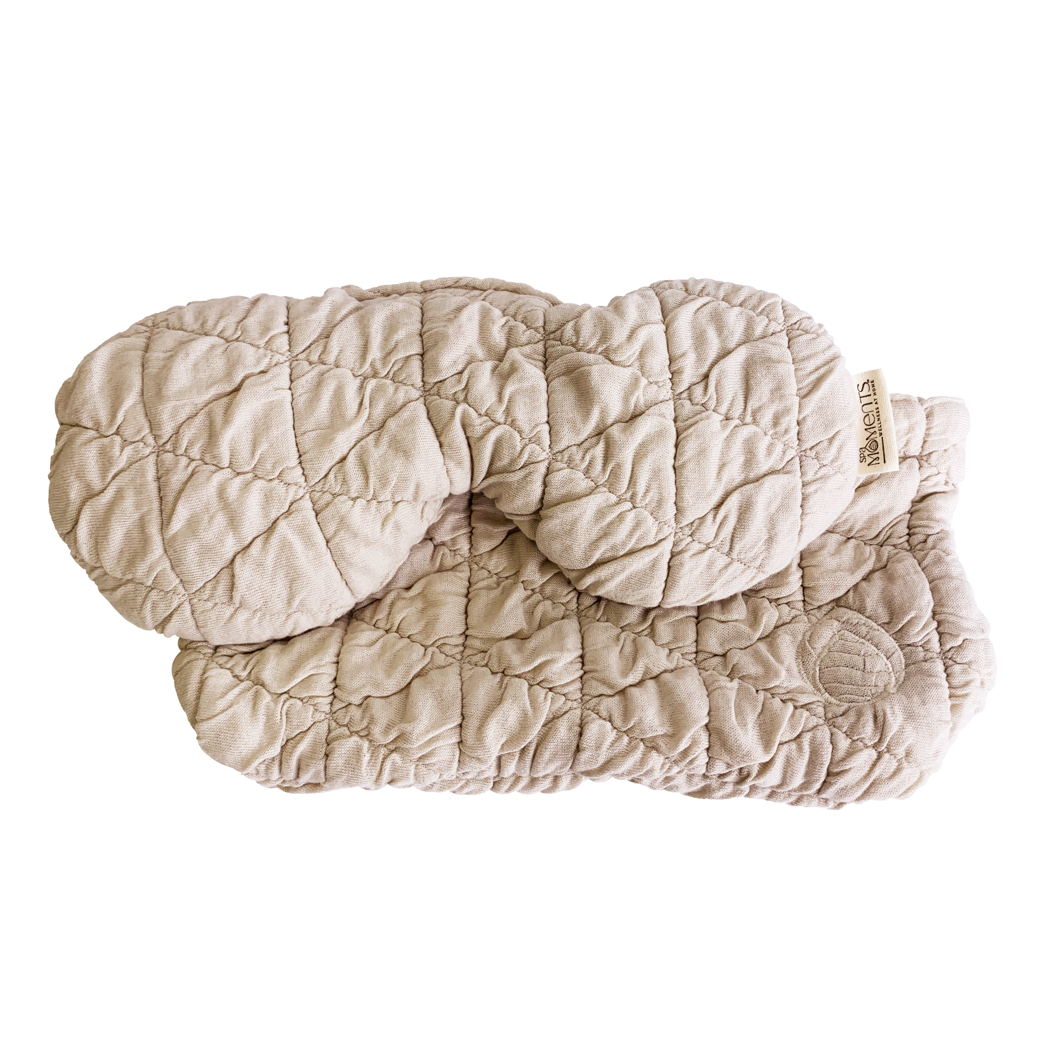 Relaxing Spa Moments Quilted Eye Pillow for Stress Relief & Sleep - Perfect for Meditation, Travel & Home Spa Treatments