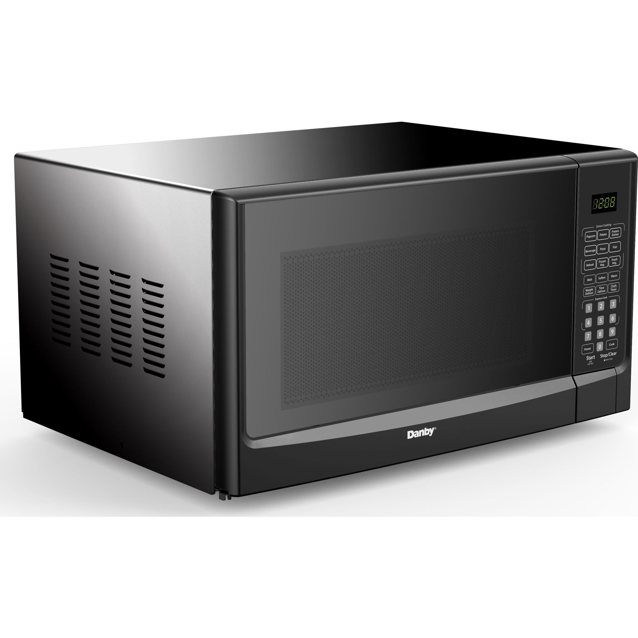 Danby DDMW01440BG1 0.7 cu. ft Compact Microwave Oven in Black - Perfect for Dorms, Small Kitchens & Office Break Rooms