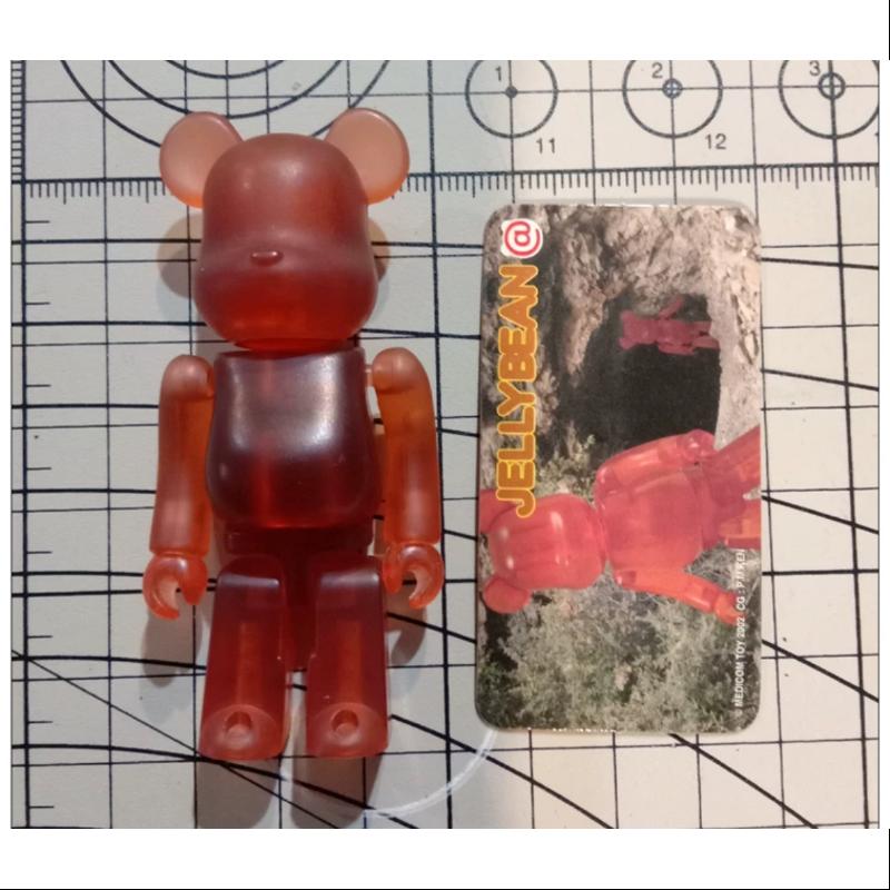 Be@rbrick Series 3 Jellybean 100% Collectible Vinyl Art Toy - Limited Edition Bearbrick Figure for Display, Gift & Anime Collection