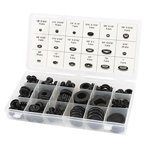 12-Circuit Universal Aftermarket Wiring Harness & 125-Piece Grommet Kit for Car Audio, Lighting & Electrical Upgrades - Perfect for DIY Auto Installations & Vehicle Customization