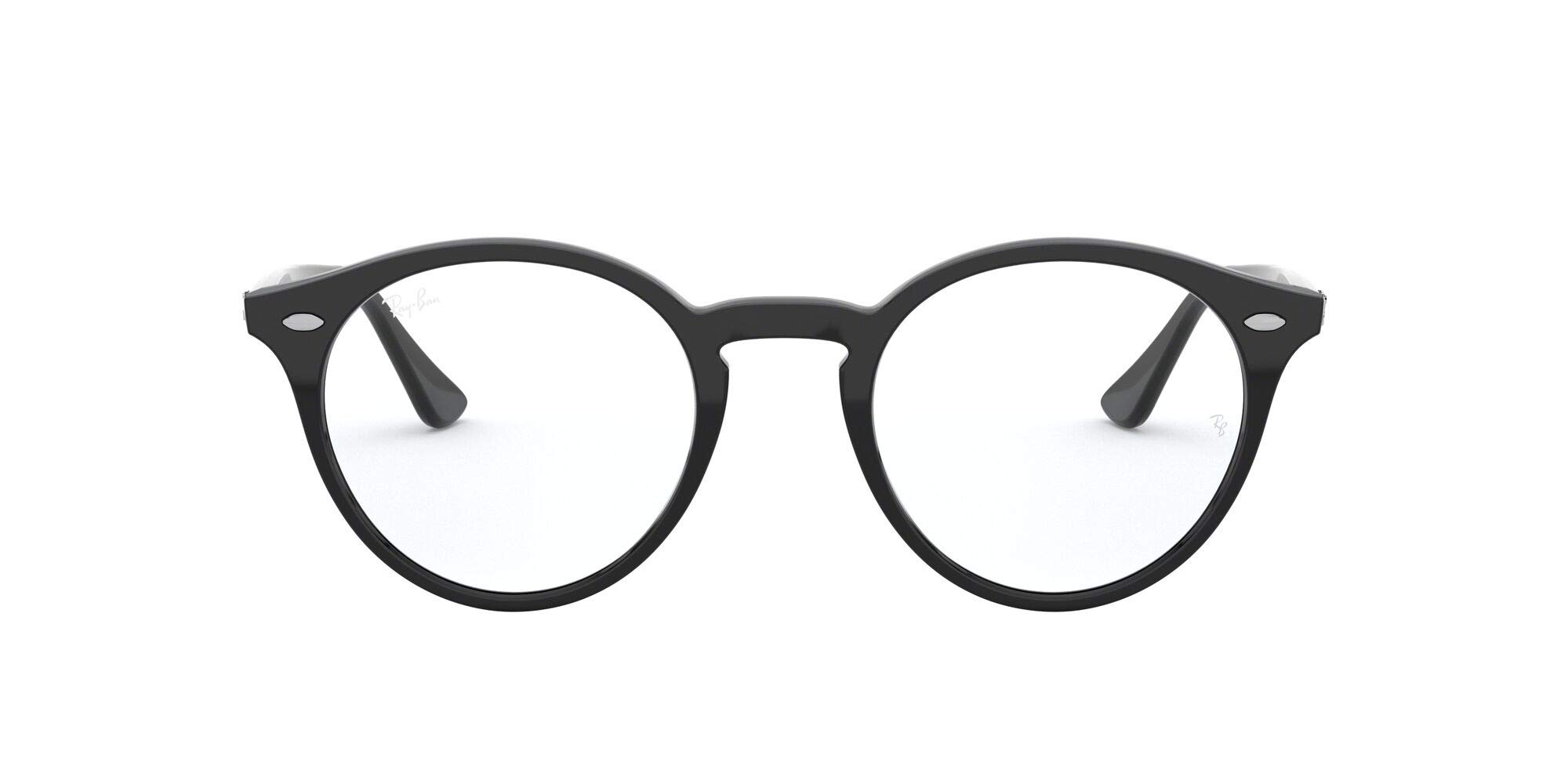 Ray-Ban Rx2180vf Low Bridge Fit Round Prescription Eyeglass Frames for Men & Women – Lightweight & Comfortable Eyewear for Daily Wear, Work, and Reading