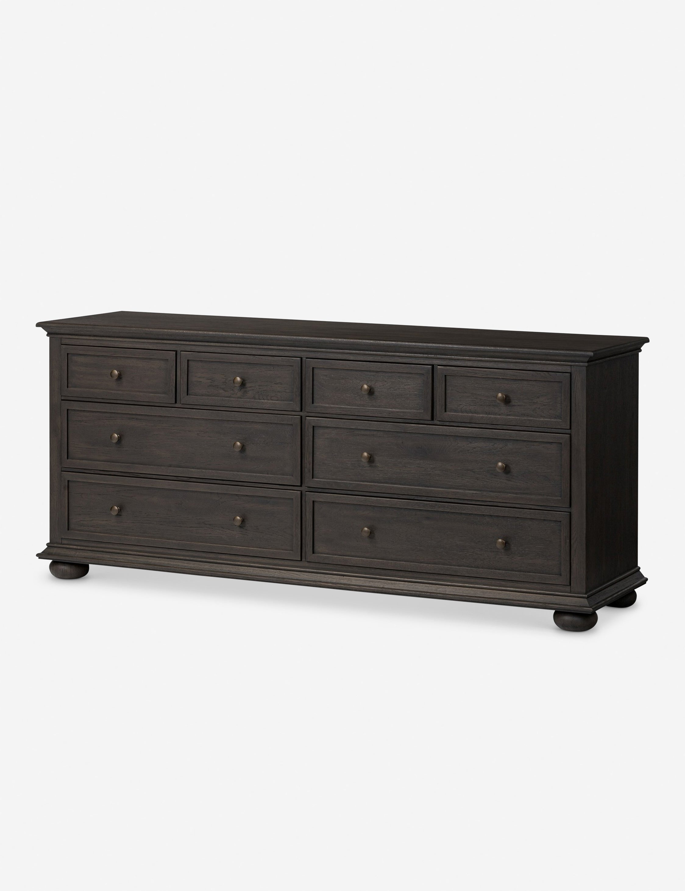 Amber Lewis x Four Hands Geoffrey Wide Dresser - Modern Wooden Dresser with Spacious Drawers for Bedroom Storage & Organization
