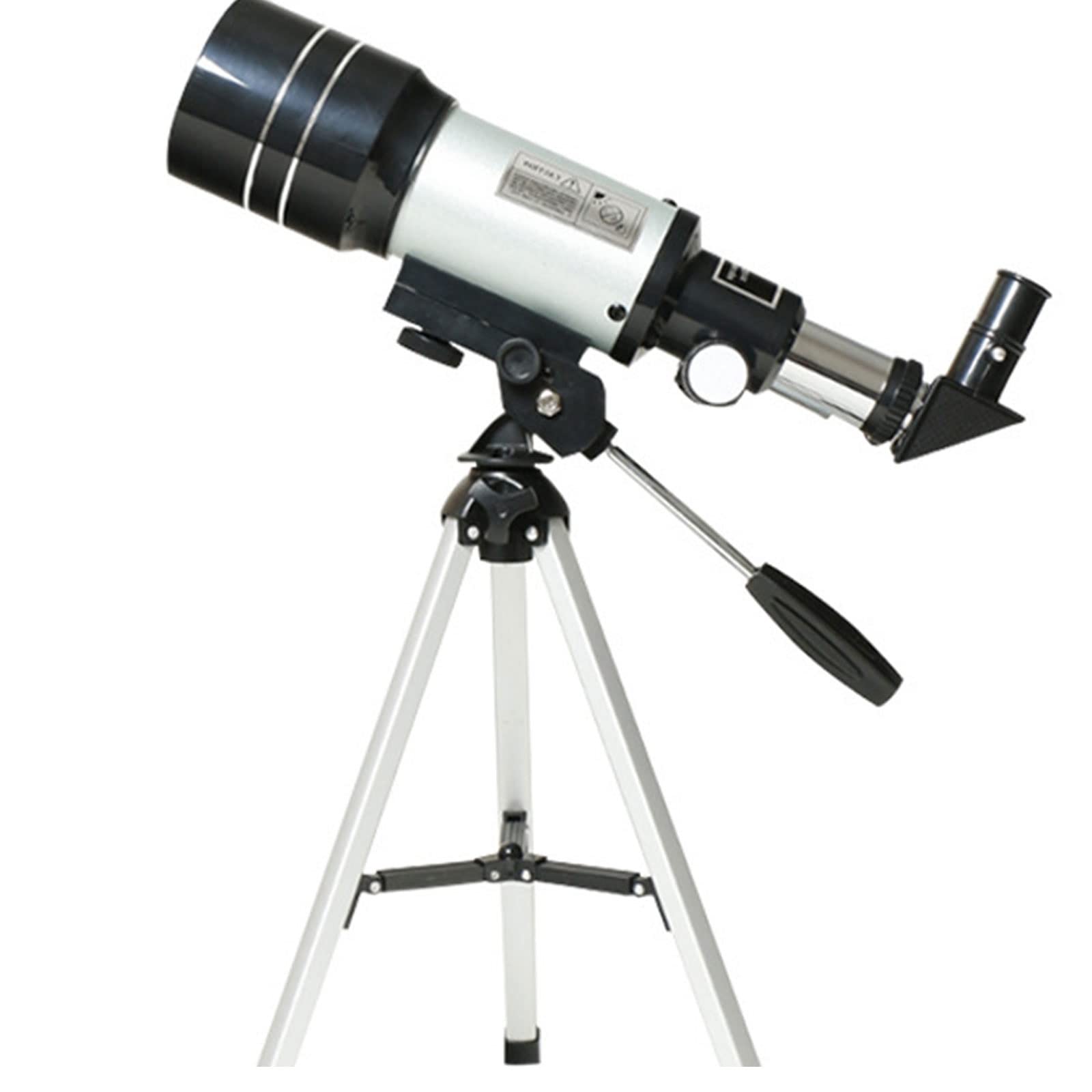 300x70mm Beginner Astronomical Telescope with Adjustable Tripod - Portable Telescope for Adults, Kids & Teens - Perfect for Stargazing, Bird Watching & Outdoor Exploration