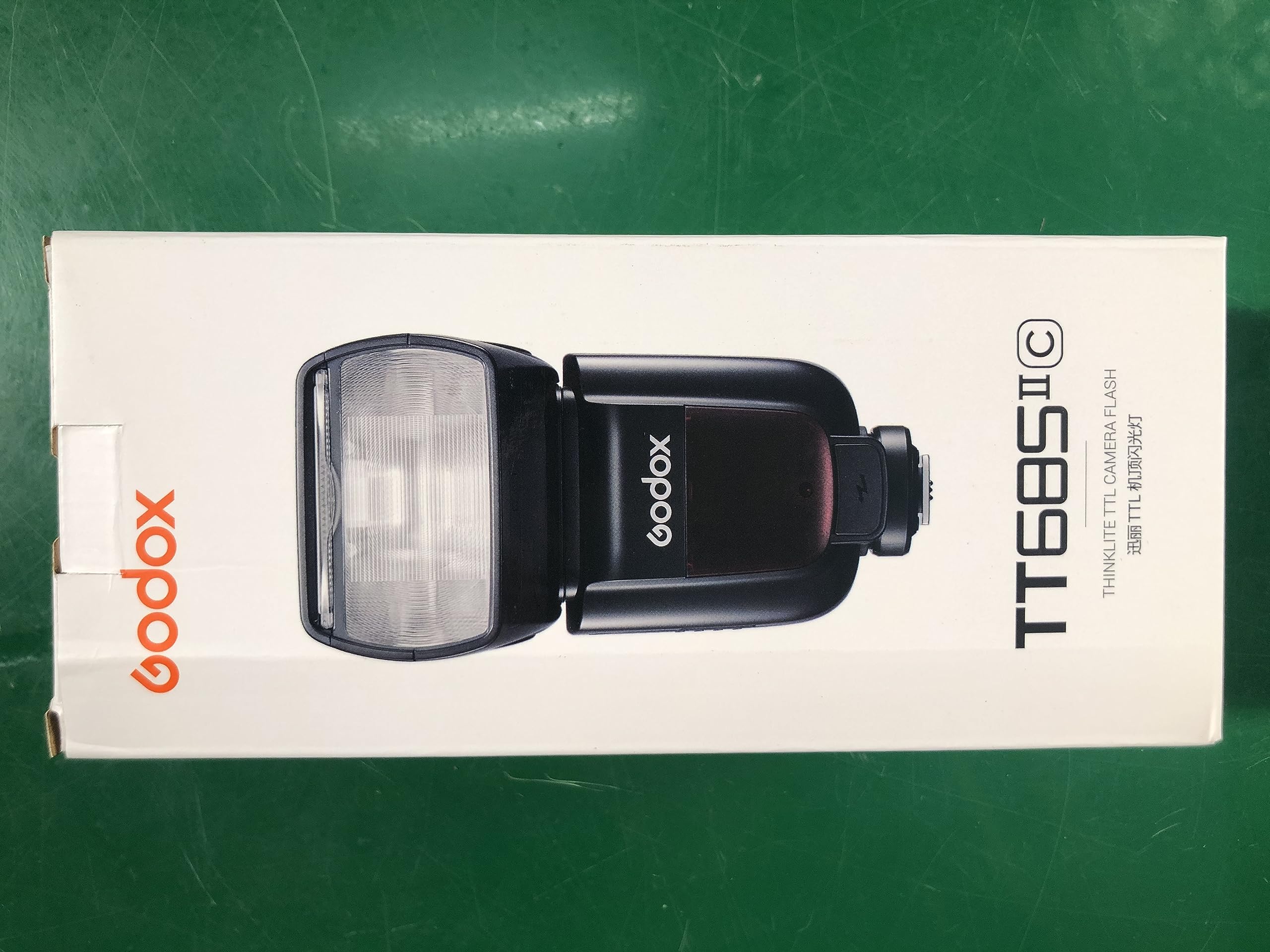 Godox TT685II-C E-TTL Flash Speedlite for Canon Cameras - GN60, HSS 1/8000s, 2.4G Wireless Transmission - Compatible with EOS 5D Mark III/II, 6D, 7D, 60D, 50D, 40D, 30D, 650D, 600D, 550D, 500D, 450D, 400D, 1100D - Perfect for Portrait, Wedding & Event Photography