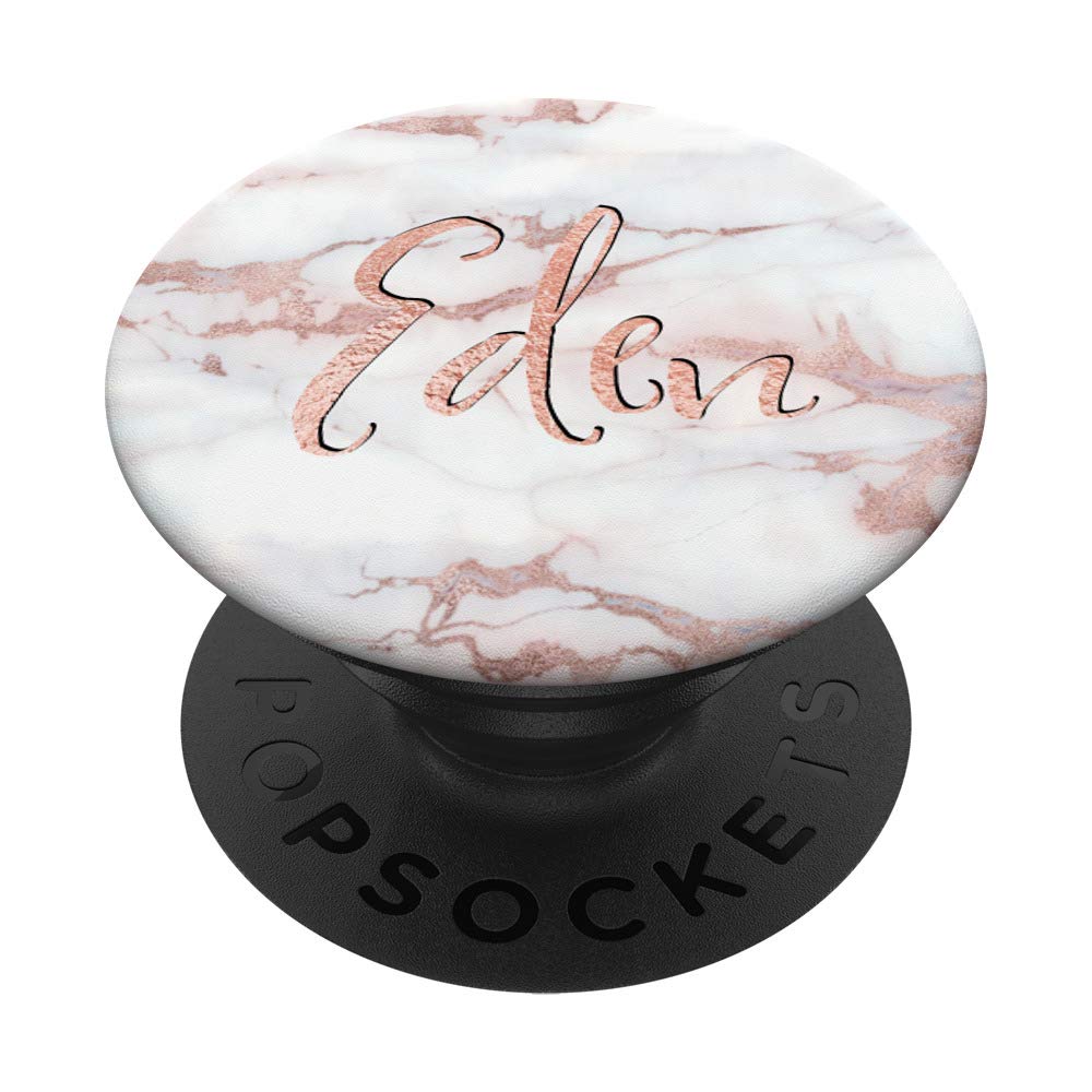 Personalized Rose Pink Pattern Eden Name Necklace - Custom Jewelry Gift for Women, Perfect for Birthdays, Anniversaries & Special Occasions