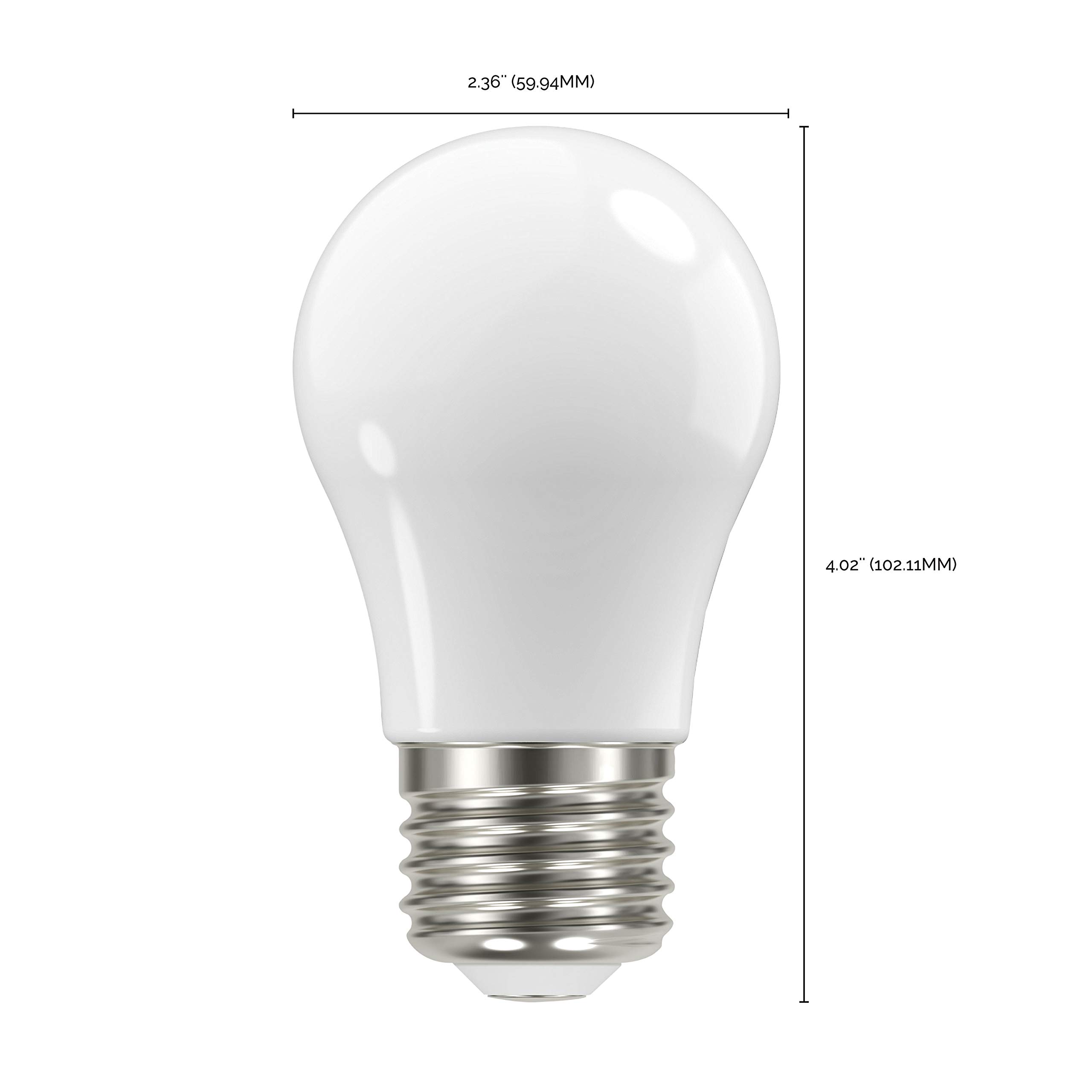 24 Pack Dimmable LED Filament Bulbs - 5W A19 Soft White (3000K) High Lumens, 90 CRI, Medium Base, 120V - Perfect for Home Lighting, Hotel Lobbies, Retail Displays & Office Spaces