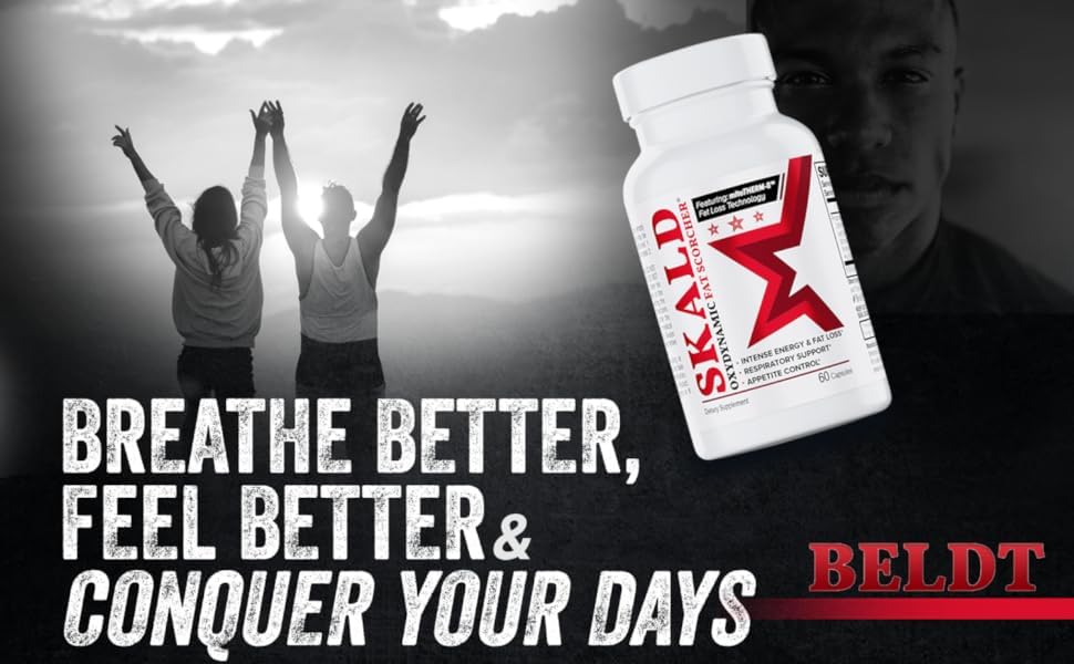 Skald Oxydynamic Fat Scorcher - Premium Thermogenic Weight Loss Supplement for Men & Women - 3 Pack - Boosts Metabolism & Energy for Gym Workouts & Active Lifestyle