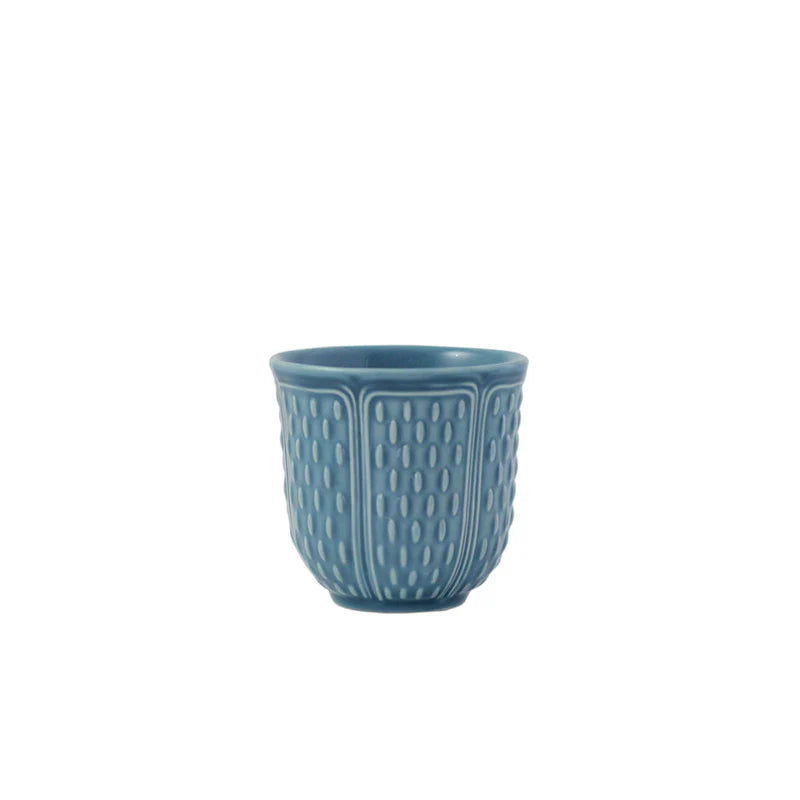 Premium Pont Aux Choux Espresso Cup Set - Elegant Porcelain Coffee Cups for Espresso & Cappuccino - Perfect for Home, Cafe & Restaurant Use