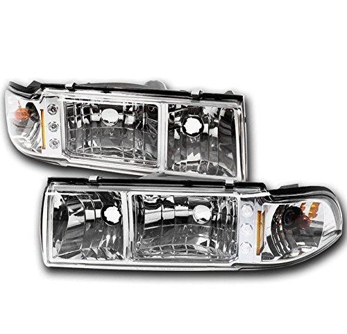 Chrome housing with clear lens