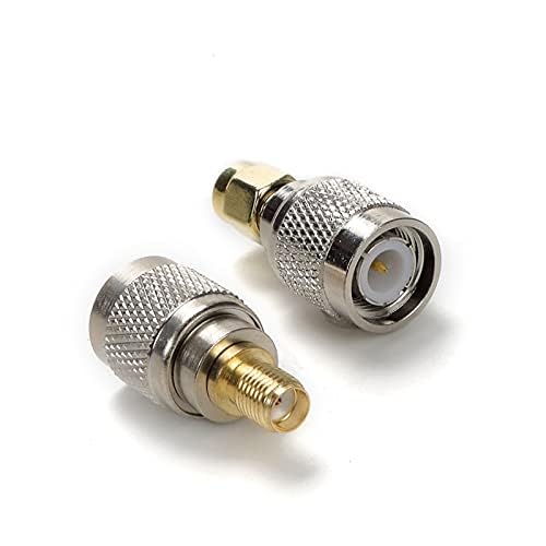 4-in-1 SMA to TNC Adapter Kit for 4G Router, CB Radio, Ham Radio & WiFi Antenna - Compatible with Wireless Routers, PCI Cards & LAN Devices (Pack of 4) - Perfect for Home, Office & Outdoor Signal Boosting