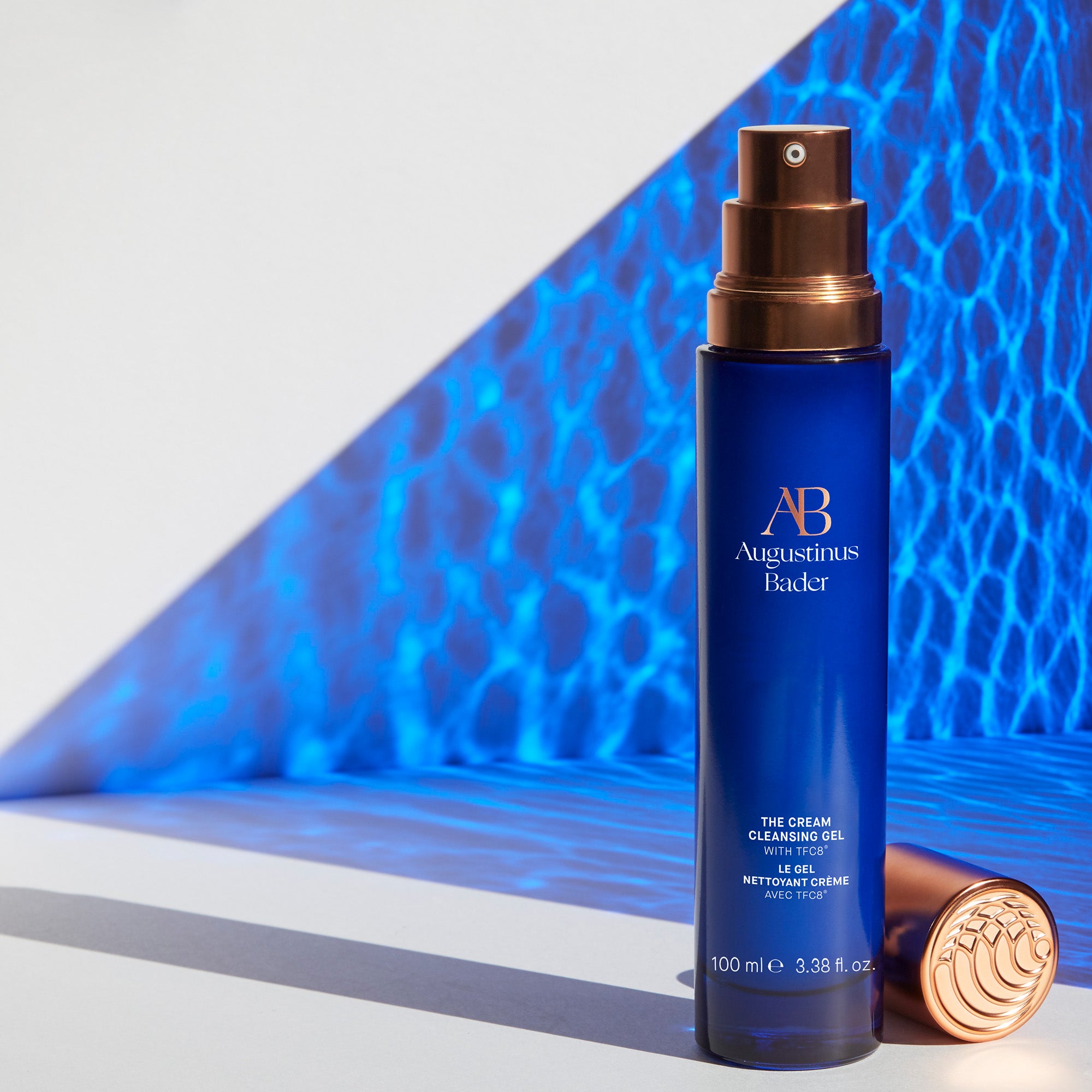 Augustinus Bader The Cream Cleansing Gel 100ml | Luxury Face Wash for Sensitive Skin | Gentle Daily Cleanser for Hydration & Radiance | Perfect for Morning & Night Skincare Routine