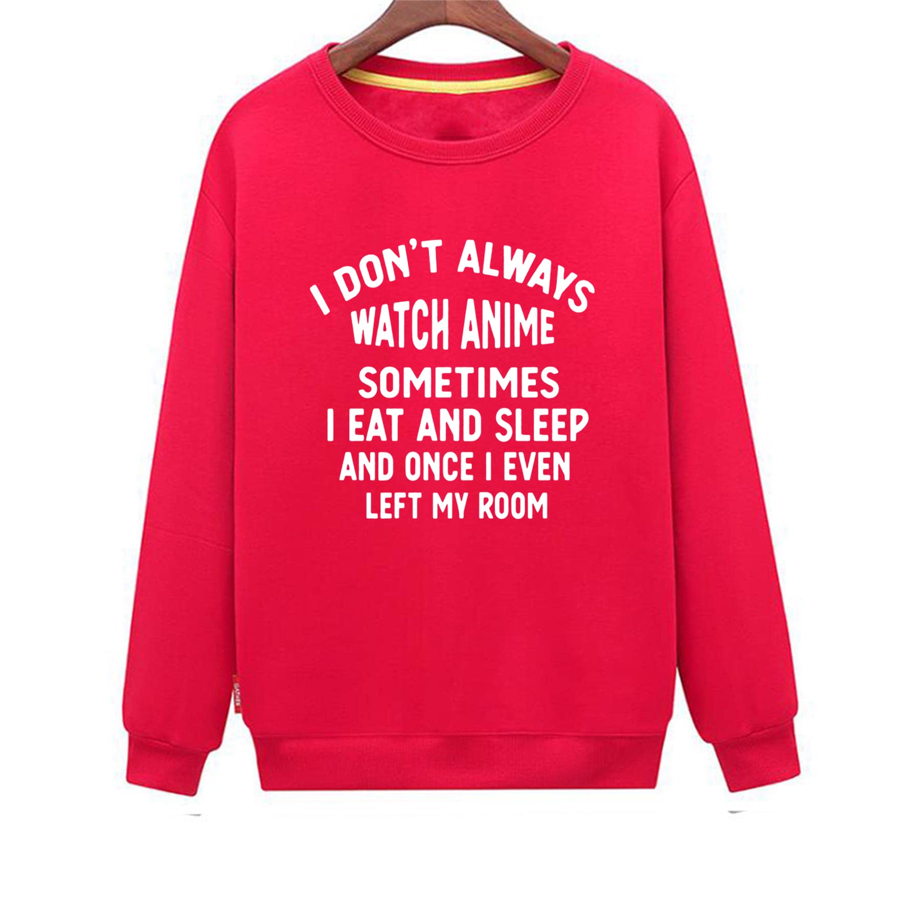 Women's Anime Lover Sweatshirt - Cute & Comfortable Pullover for Casual Wear, Anime Fan Gift, Lounge & Outfit Styling