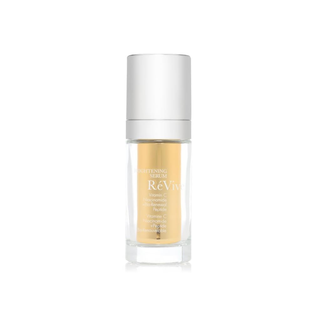 RéVive Brightening Serum with Vitamin C, Niacinamide & Peptides - Even Skin Tone, Reduce Wrinkles & Refine Texture | Day & Night Anti-Aging Skincare for Glowing Complexion