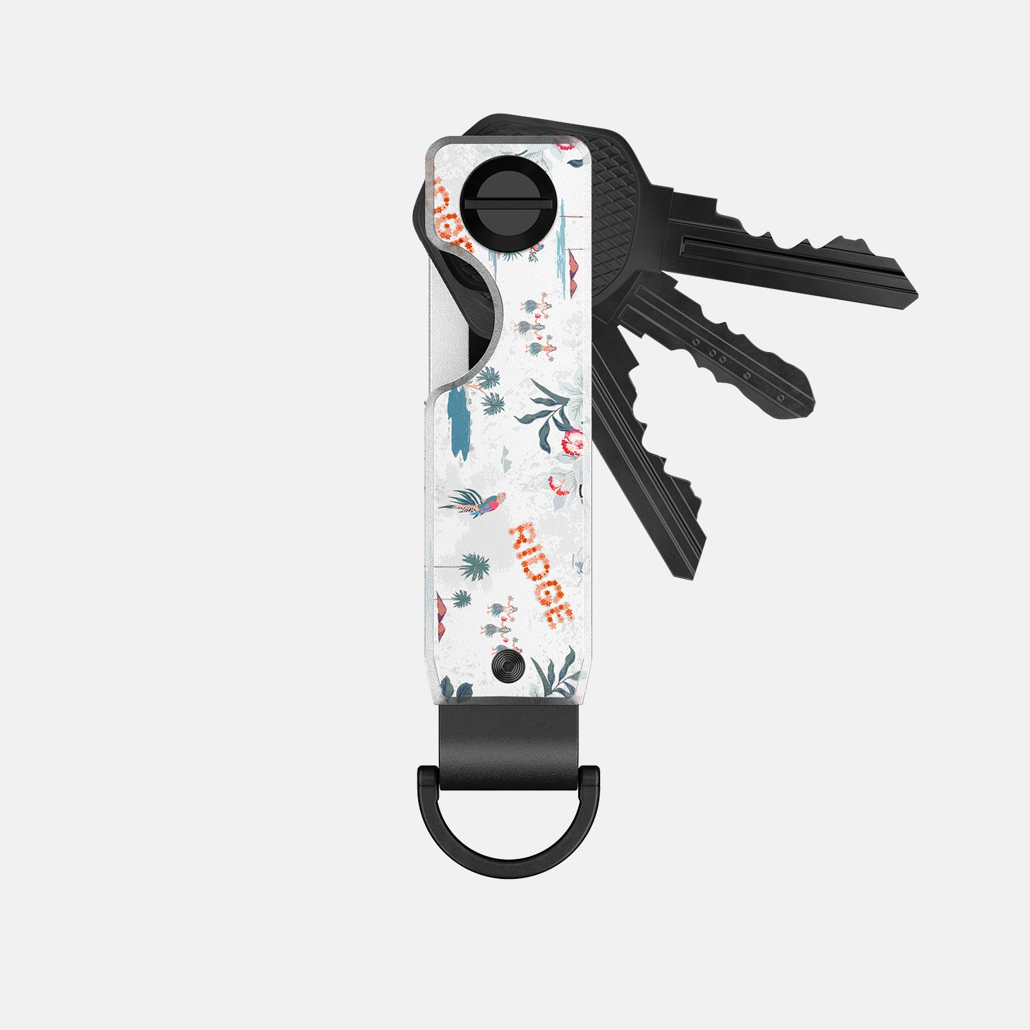The Ridge Keycase - Premium Aluminum Key Holder with RFID Blocking - Perfect for Travel, Home & Office Organization