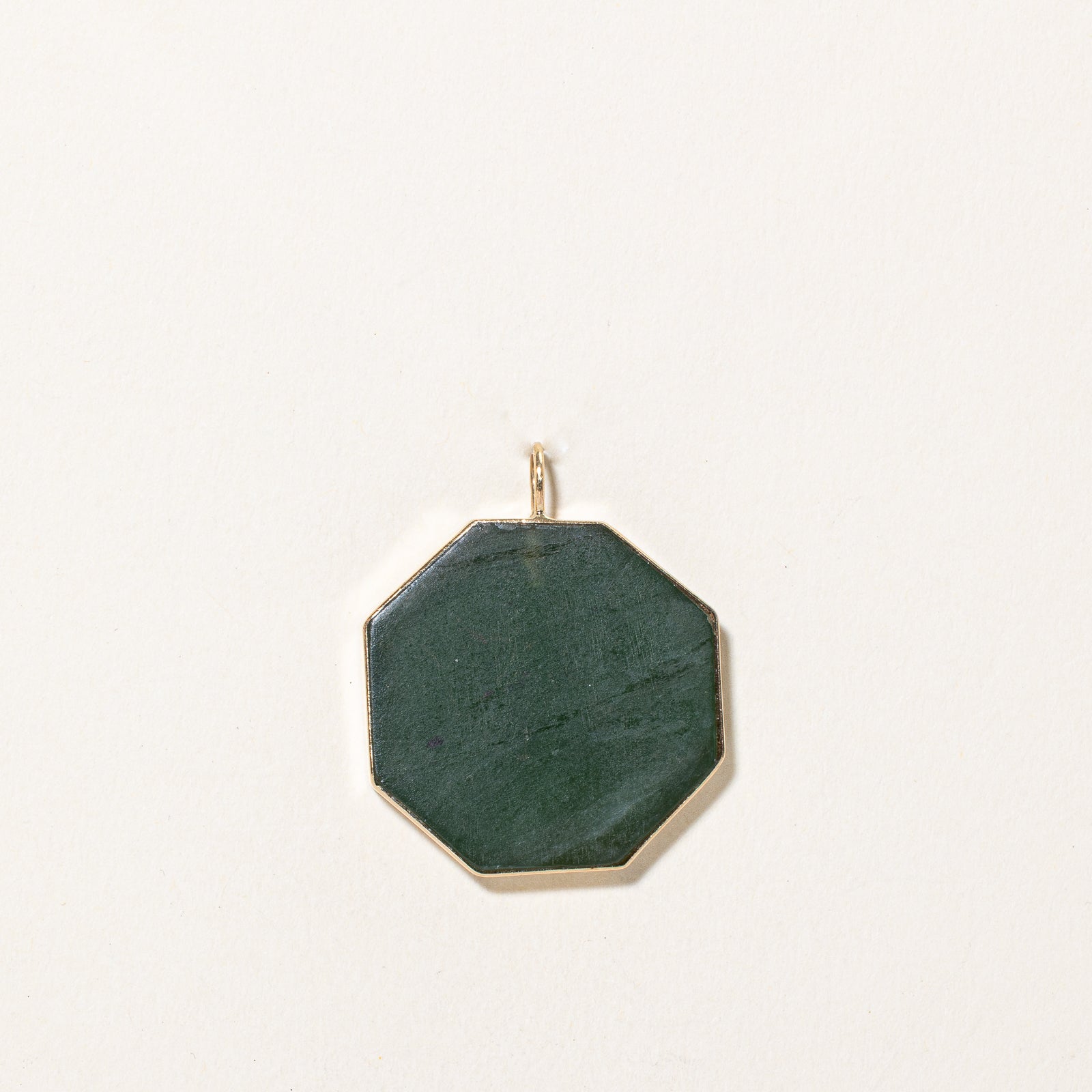 Nephrite Jade Yin Yang Pendant - 18.00 Carat Natural Jade Jewelry for Meditation & Spiritual Balance | Perfect for Yoga, Feng Shui & Healing Crystal Collection
