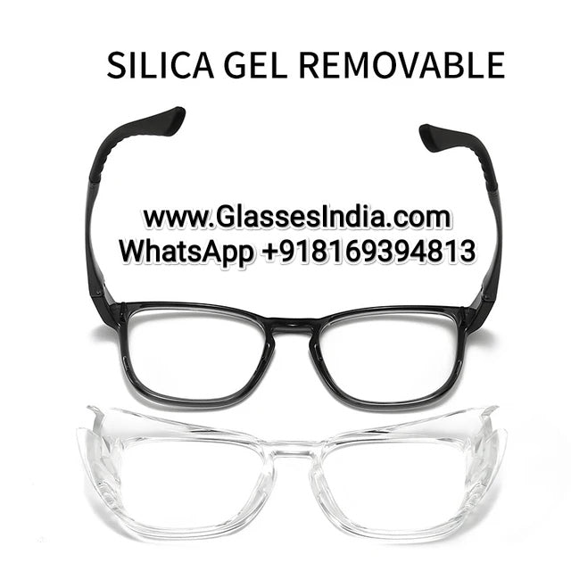Blue Light Blocking Glasses for Computer & Screen Use - Anti Eyestrain, Moisturizing Wet Room Lens, Anti Pollen Eye Protection - Prescription Frame Ready for Work & Gaming